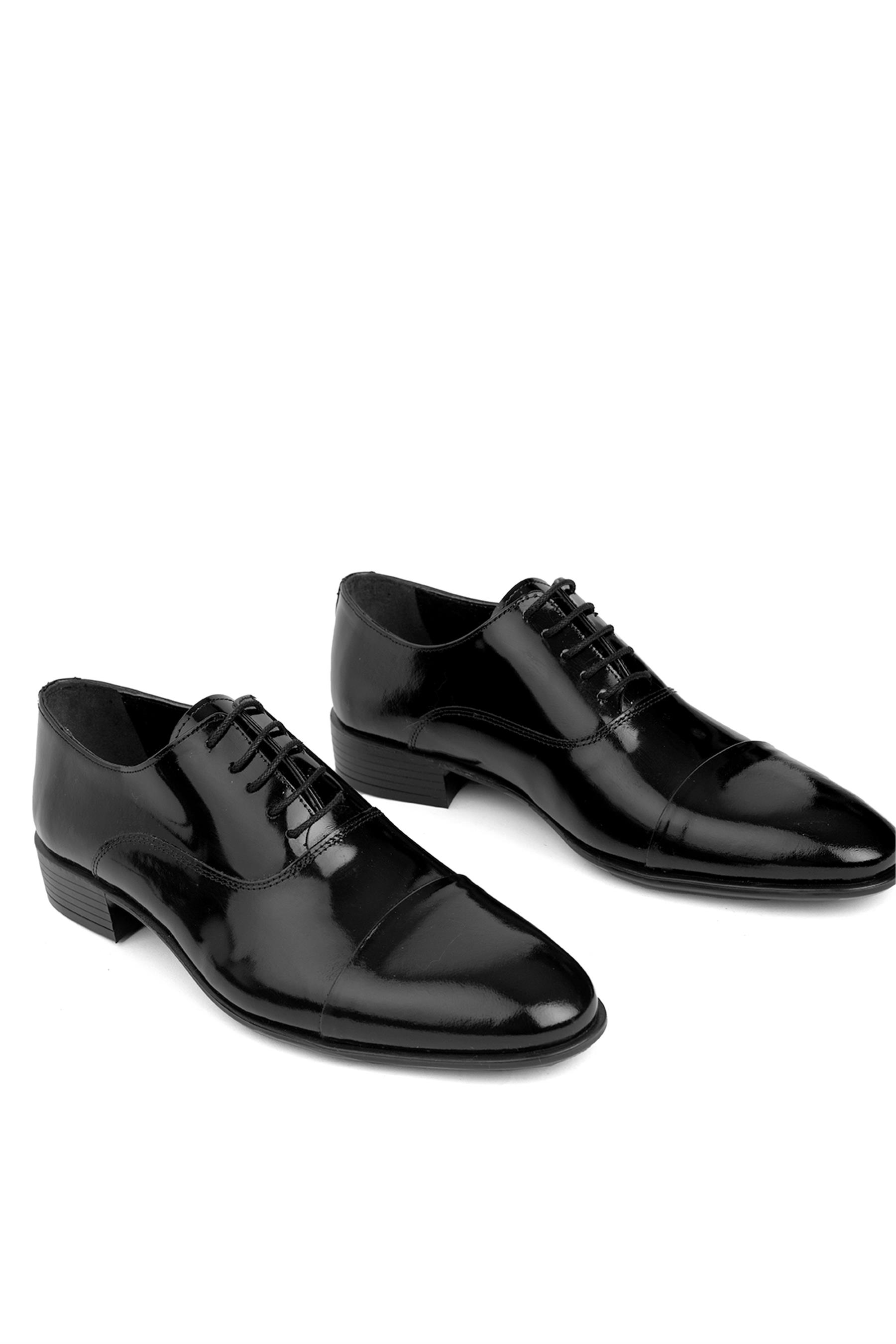 Elit MABR610R Erkek Hakiki Deri Klasik Ayakkabı Siyah