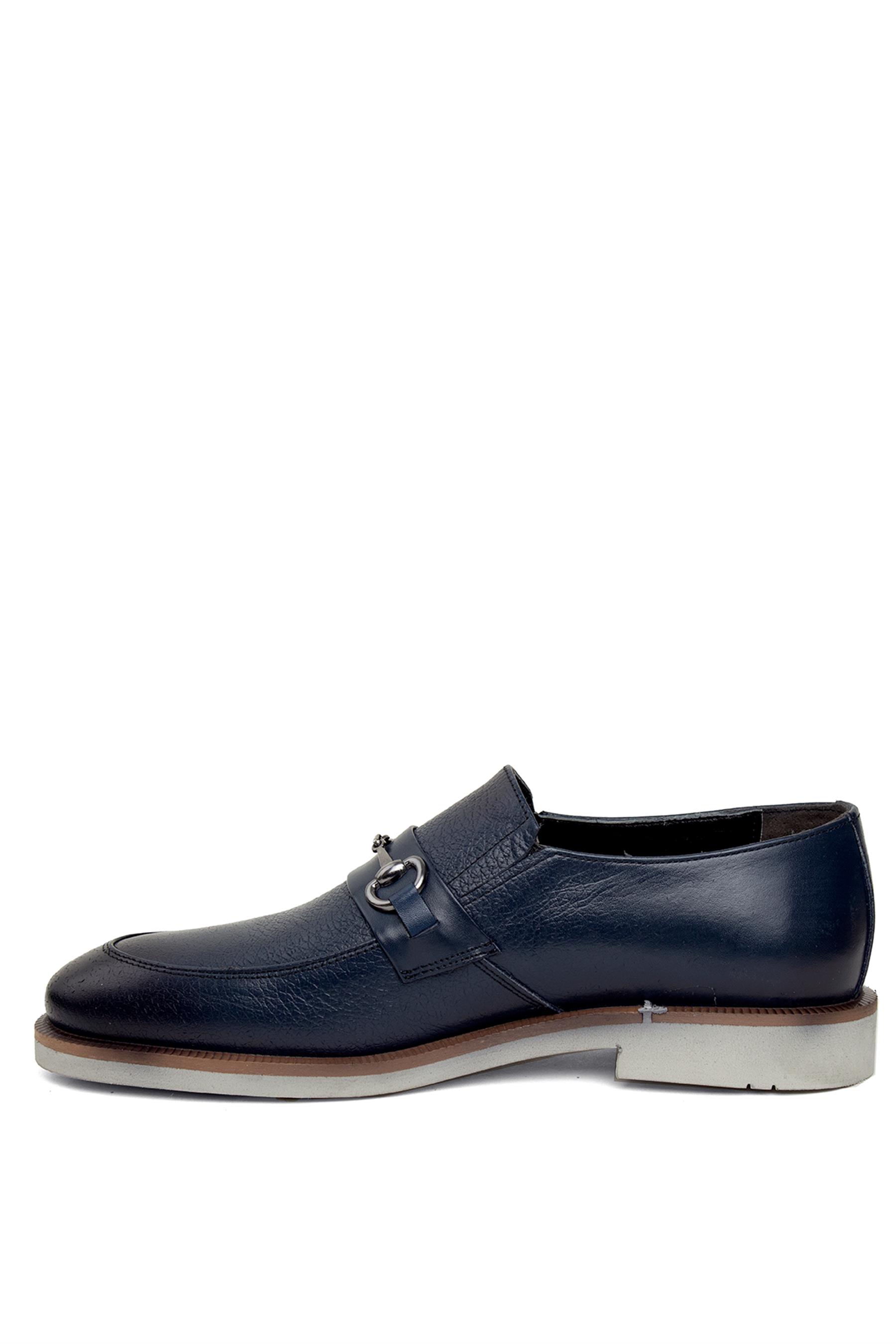 Elit MABR657-1C Erkek Hakiki Deri Klasik Ayakkabı Lacivert