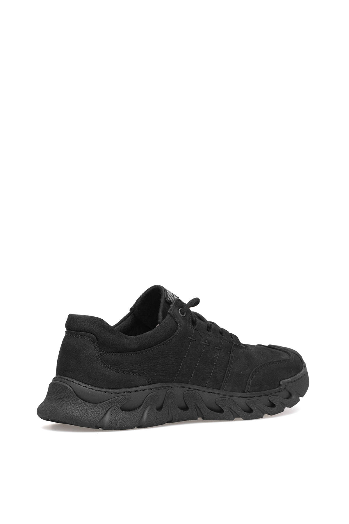 Elit MZV295N Erkek Hakiki Deri Casual Ayakkabı Siyah