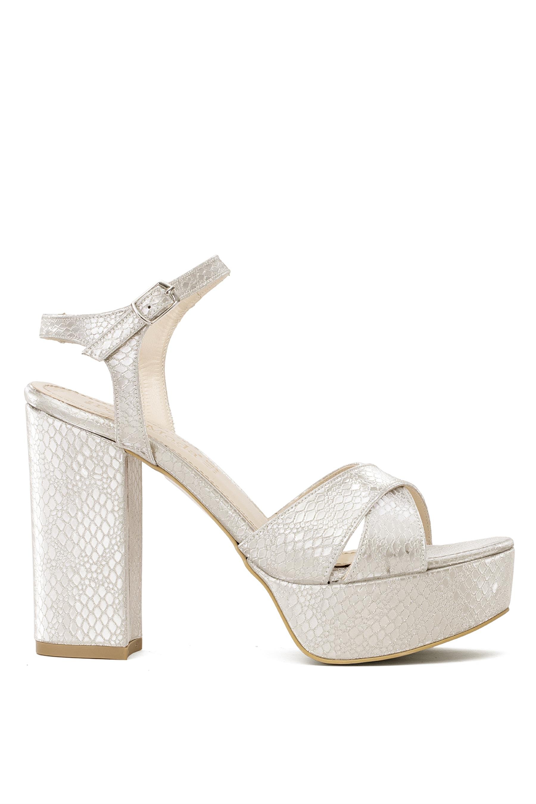 Elit PM08 K3026T Kadın Platform Ayakkabı Altın