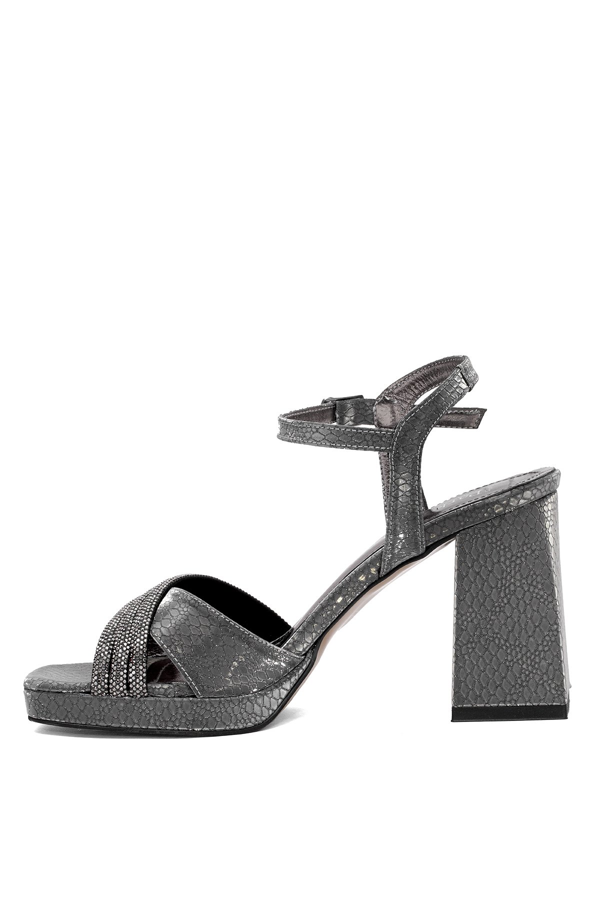 Elit PM08 K98 Kadın Platform Ayakkabı Platin