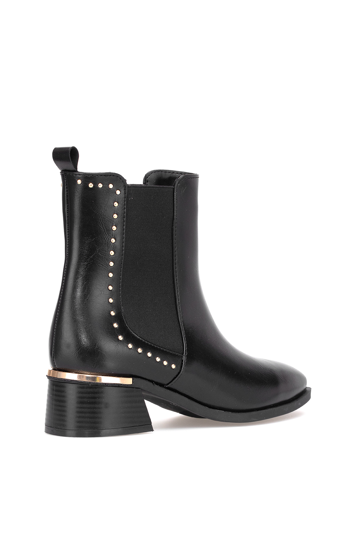 Elit PM180 K9782 Kadın Chelsea Bot Siyah