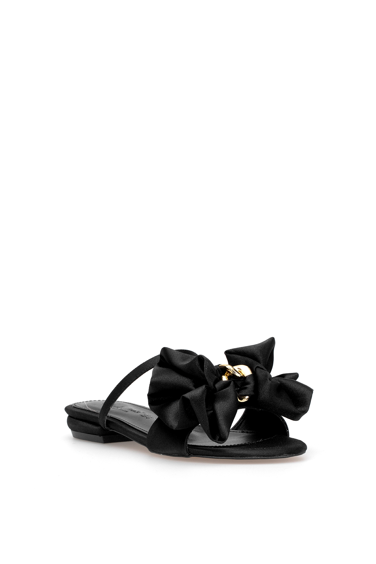 Elit PM230 K202 Kadın Düz Terlik Siyah