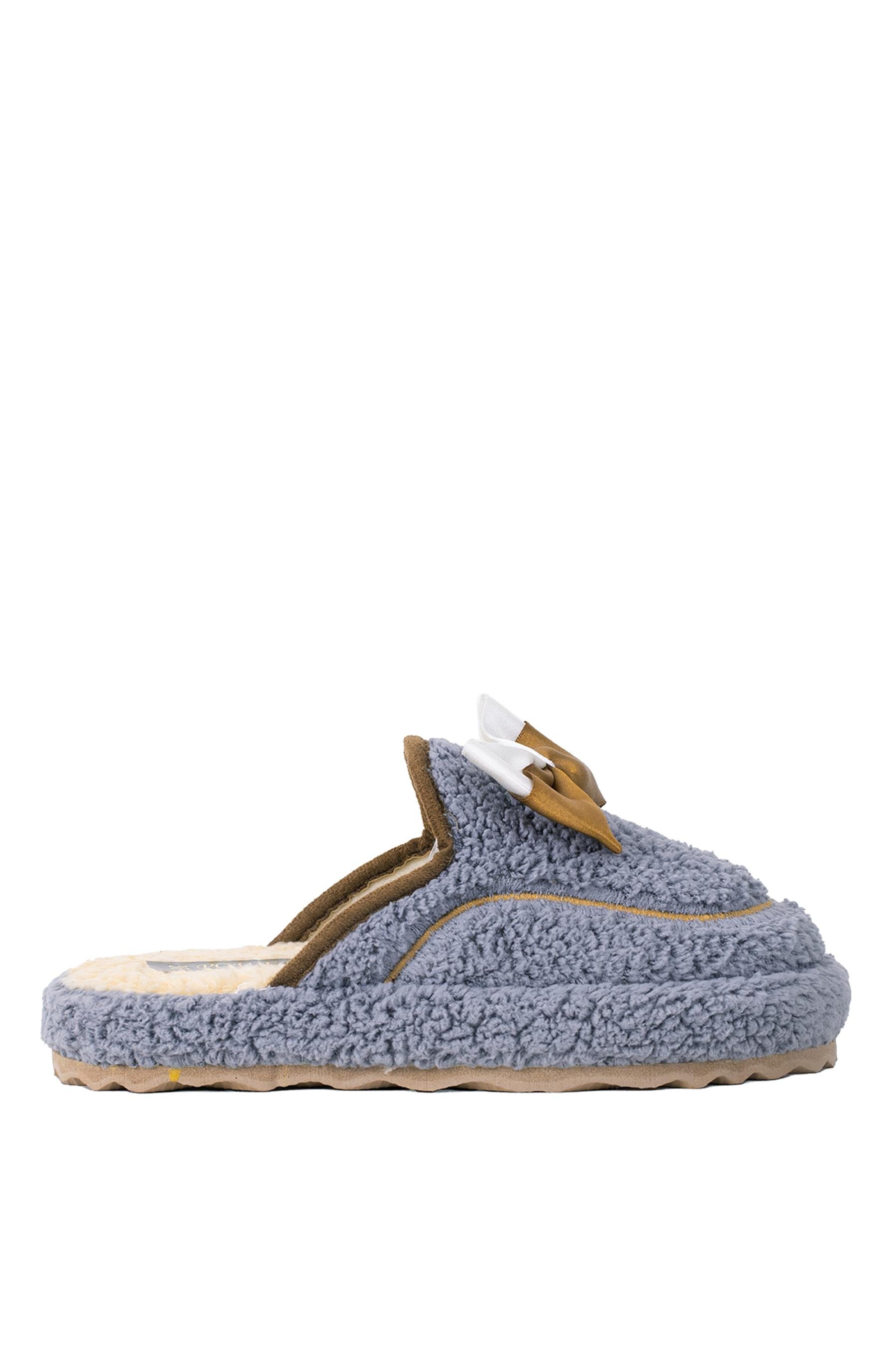 Elit Power 01T Kadın Ev Terliği Gri