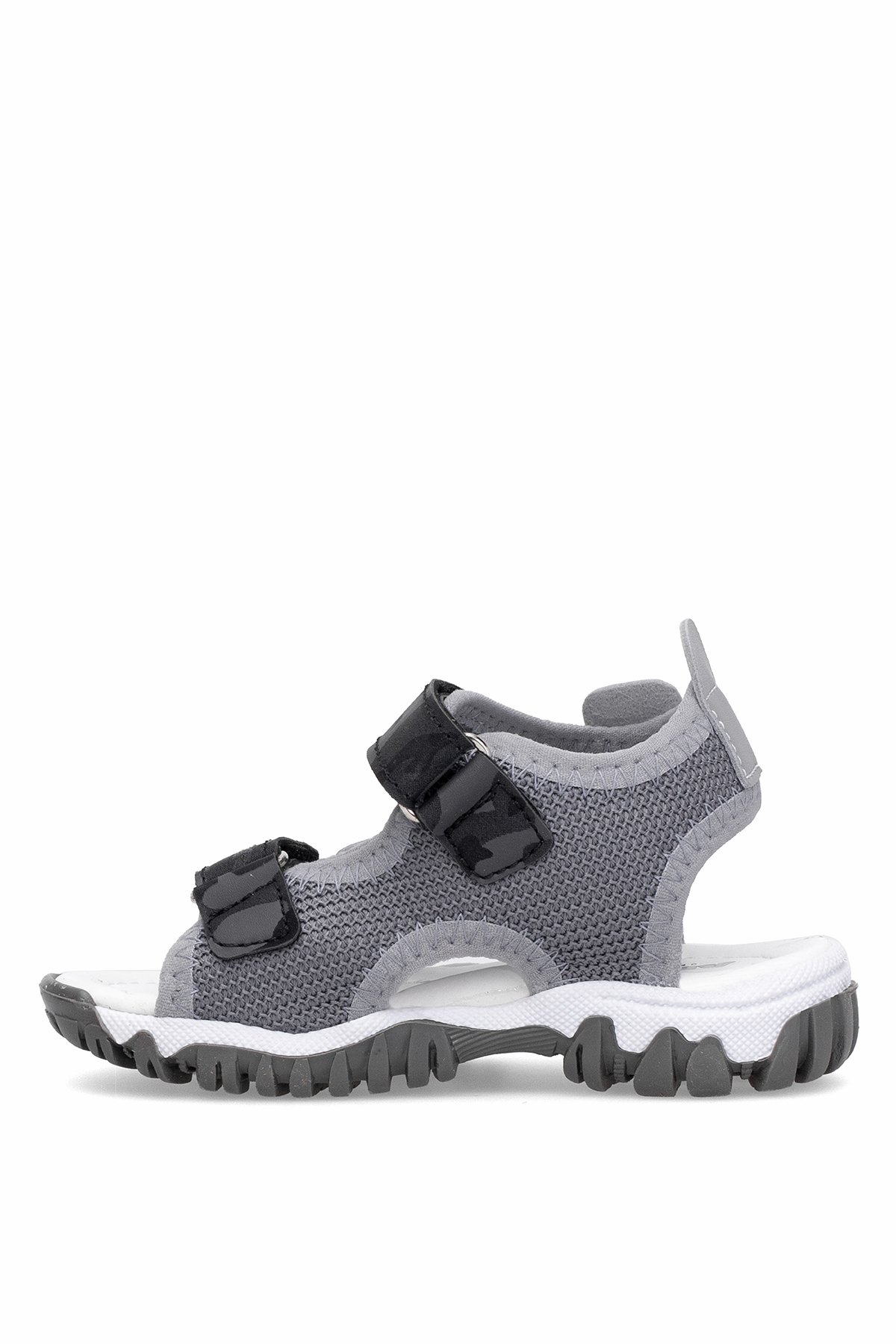 Elit ŞA-B-022-25Y Bebe Erkek Çocuk Düz Sandalet Gri