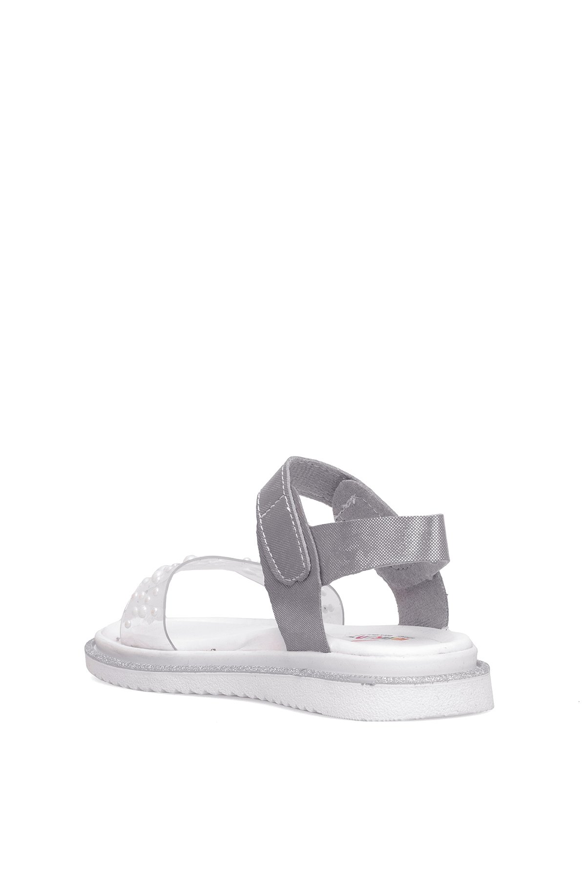 Elit ŞA-P-036-25Y Patik Kız Çocuk Düz Sandalet Gümüş