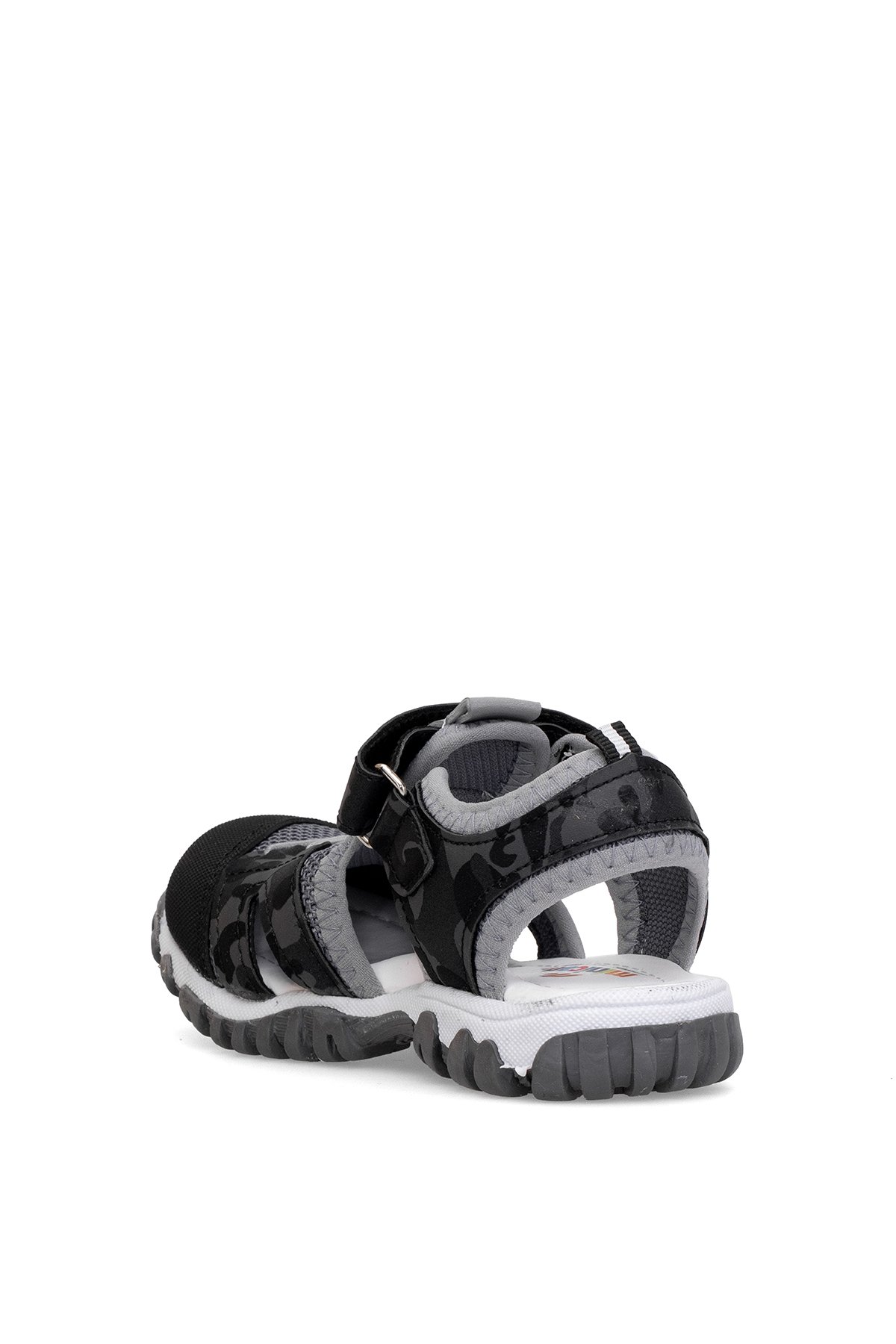 Elit ŞA-P-041-25Y Patik Erkek Çocuk Düz Sandalet Siyah