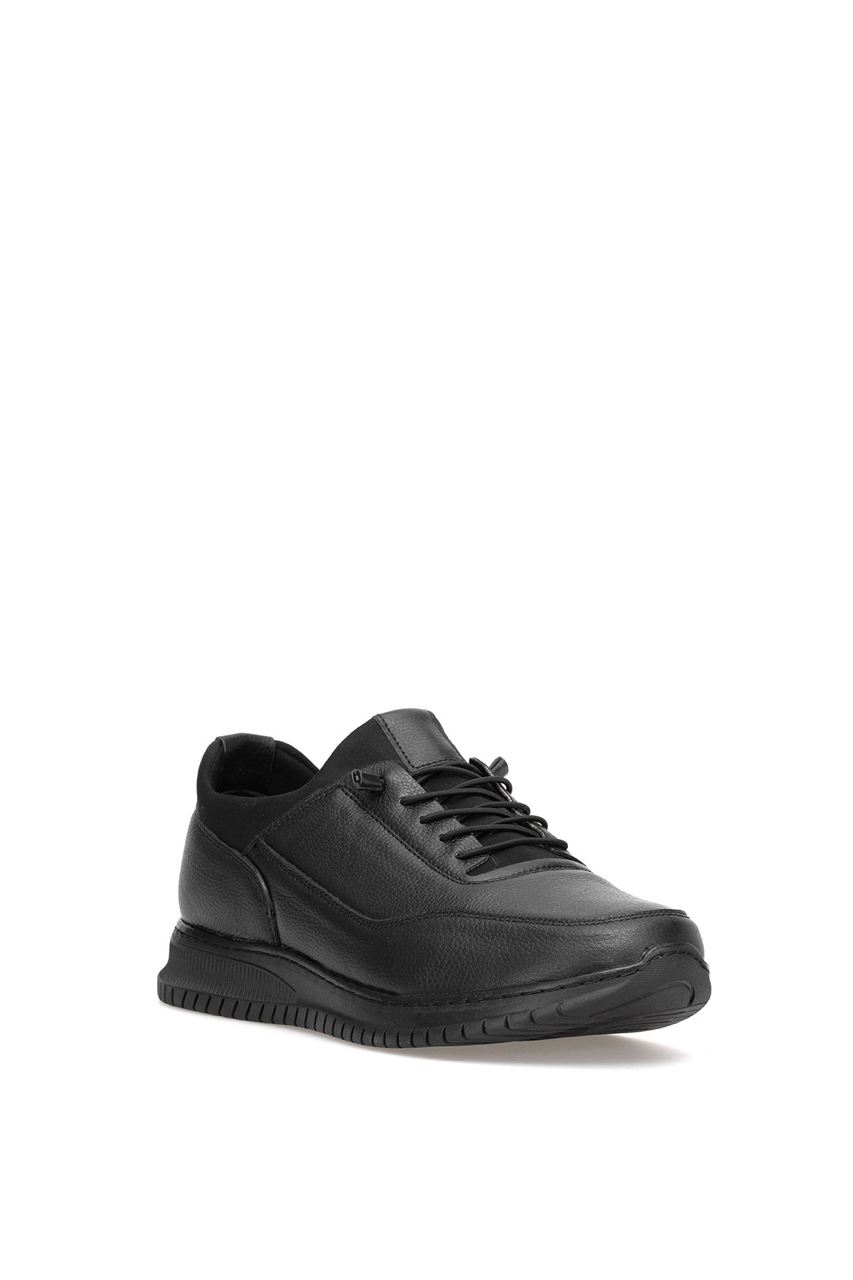 Elit SLBBR608 Erkek Hakiki Deri Casual Ayakkabı Siyah