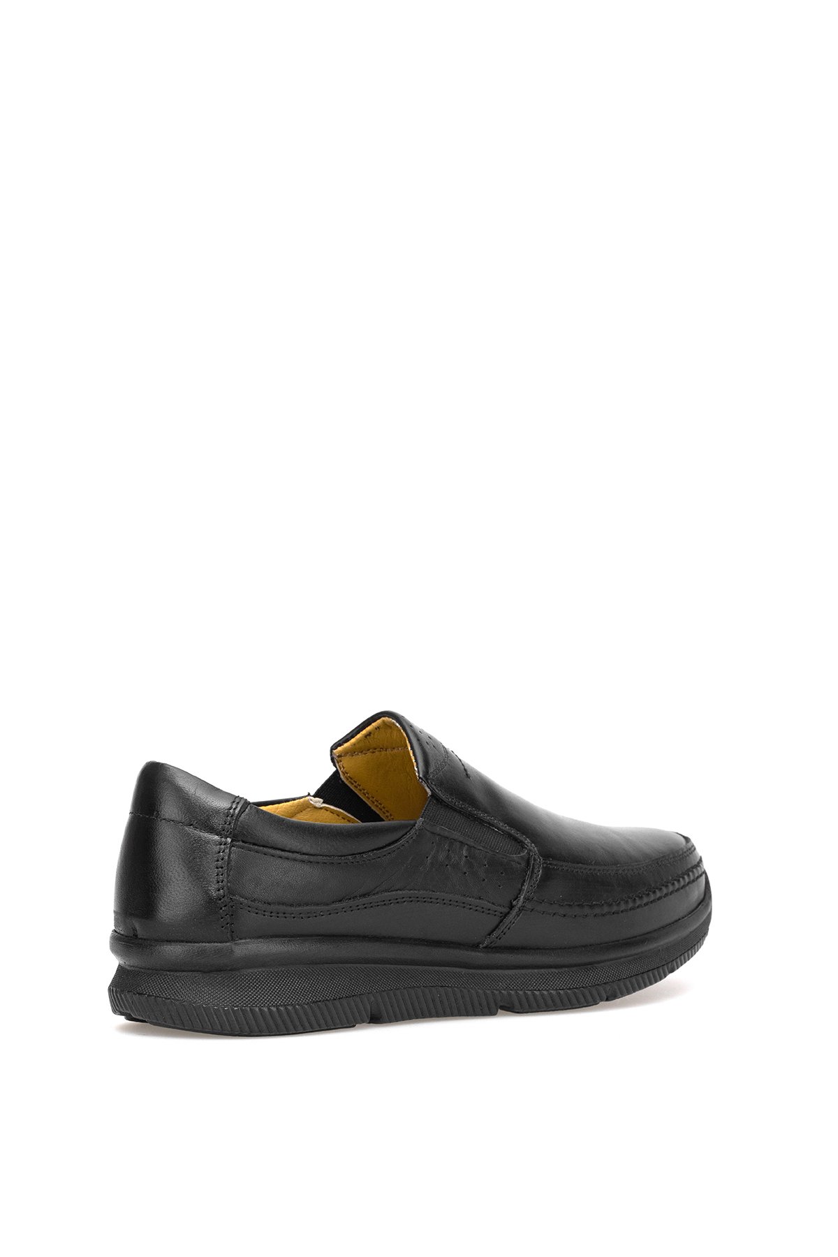 Elit SLBMSN01 Erkek Hakiki Deri Casual Ayakkabı Siyah
