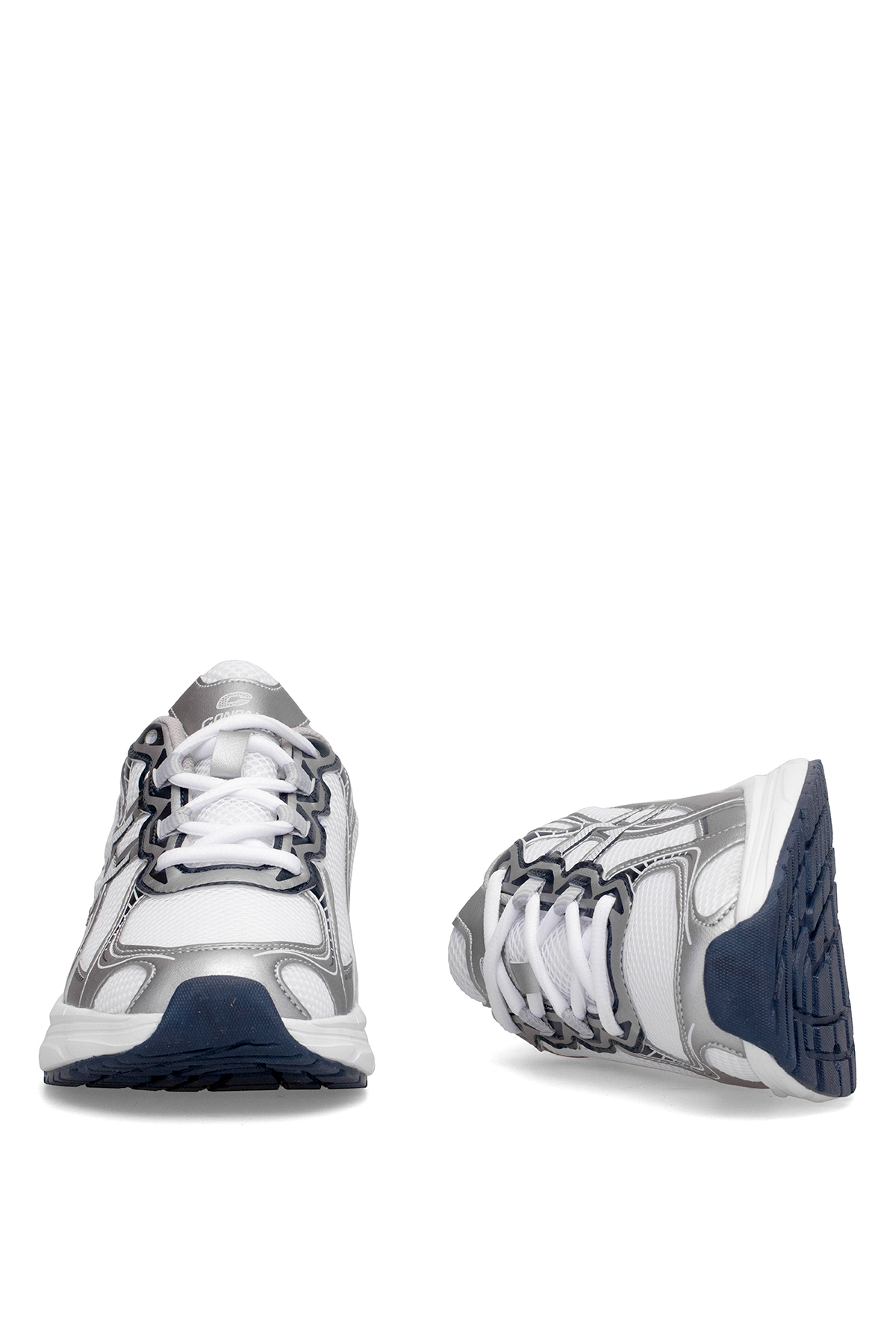 Elit YSCPX9133 Kadın Klasik Sneaker Beyaz - Lacivert