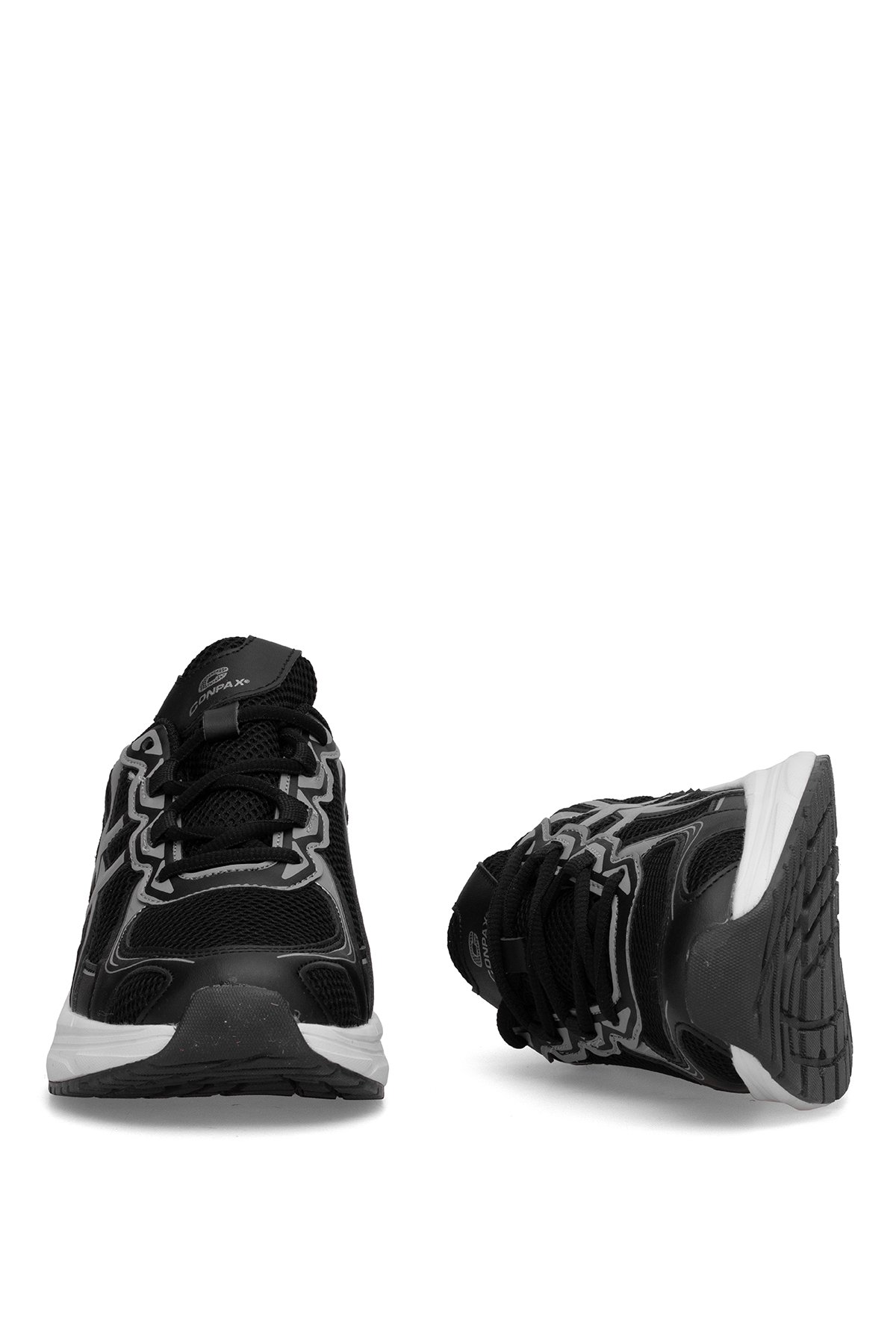 Elit YSCPX9133 Kadın Klasik Sneaker Siyah - Beyaz