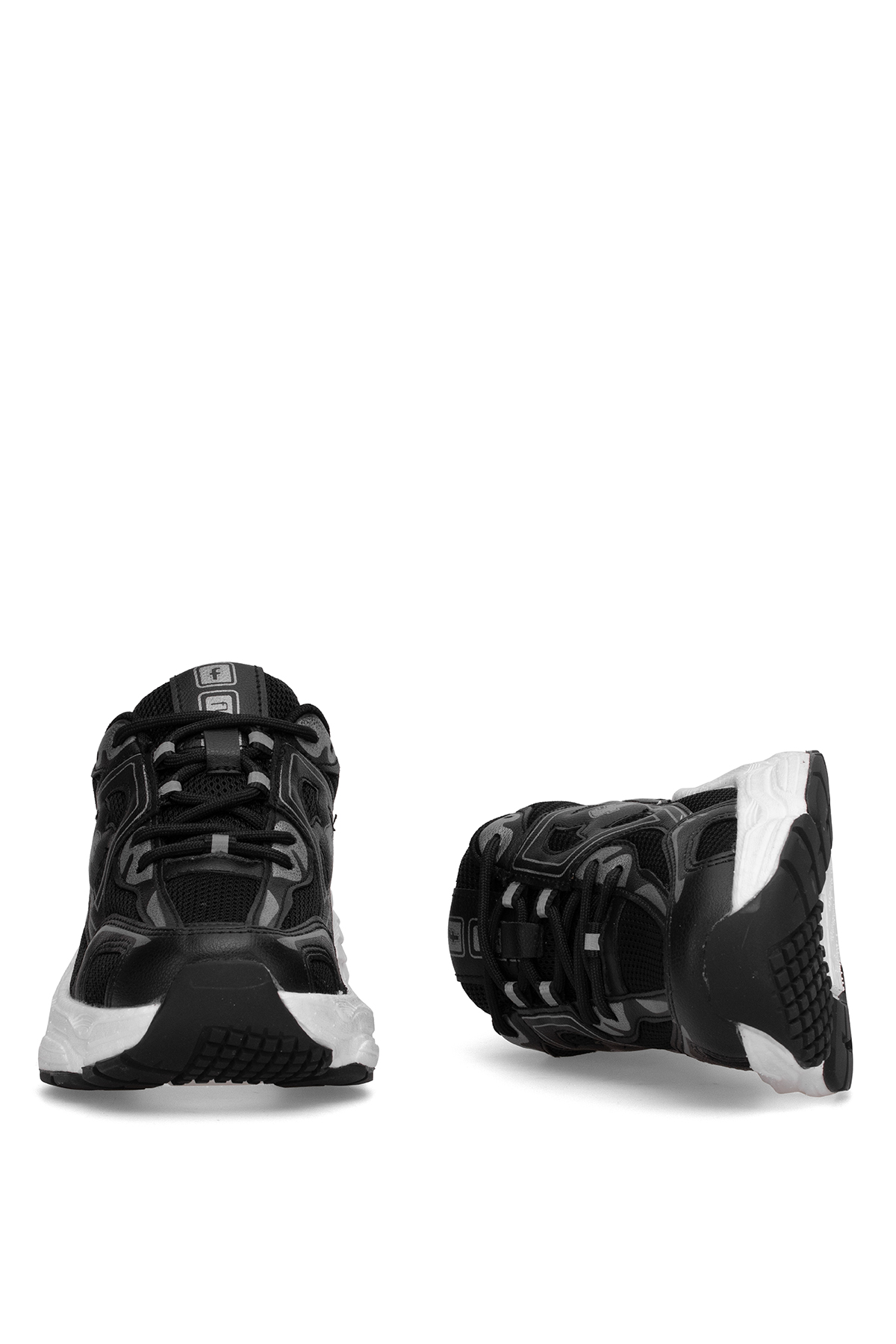 Elit YSFLT329 Kadın Klasik Sneaker Siyah - Beyaz