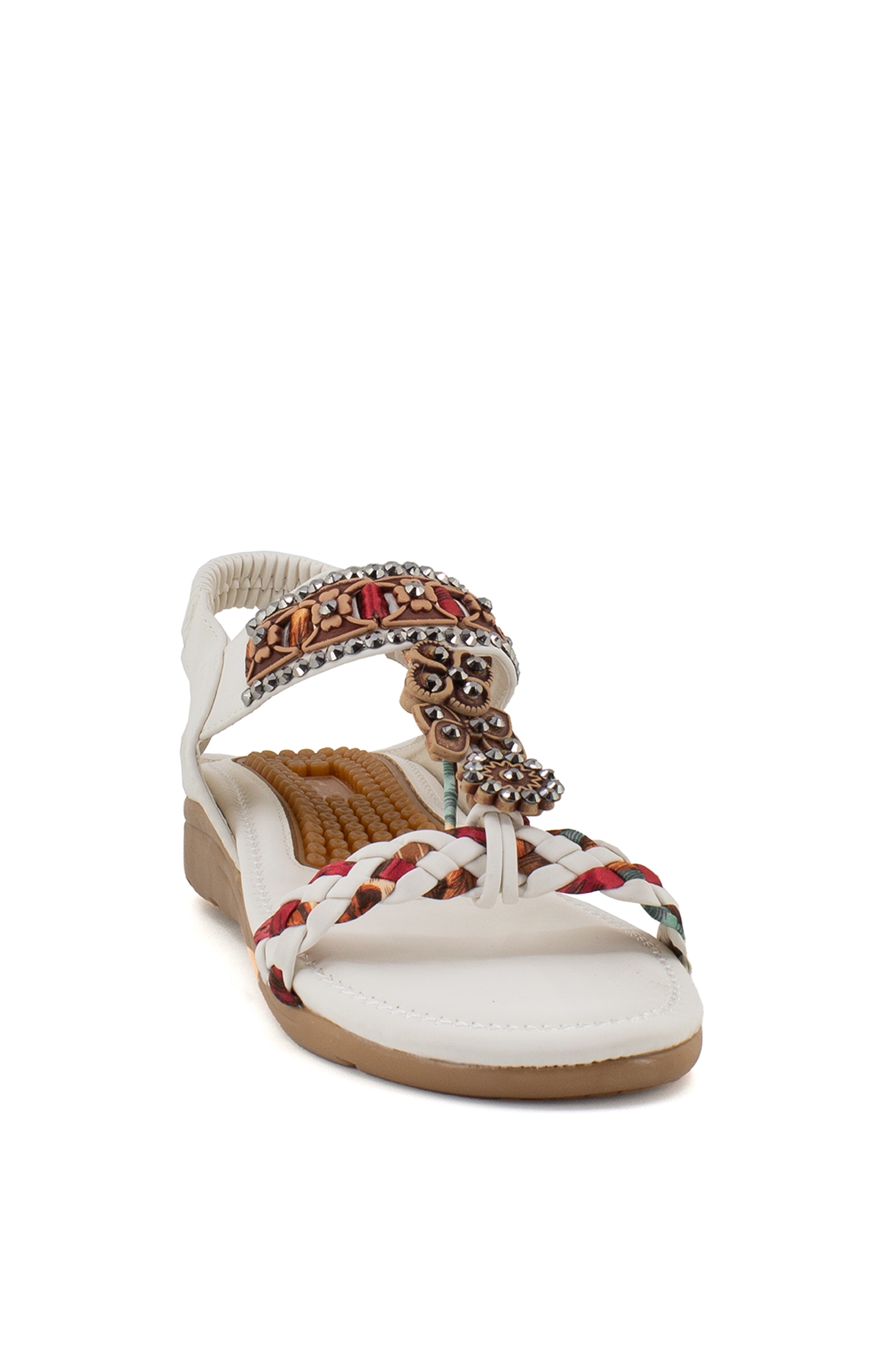Guja 22Y150-31C Kadın Sandalet Beyaz