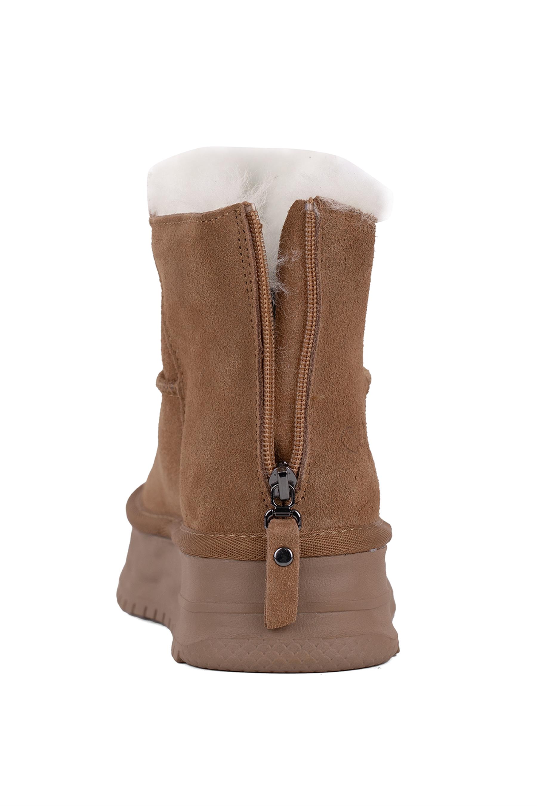 Guja 24K156-2 Kadın Düz Bot Camel