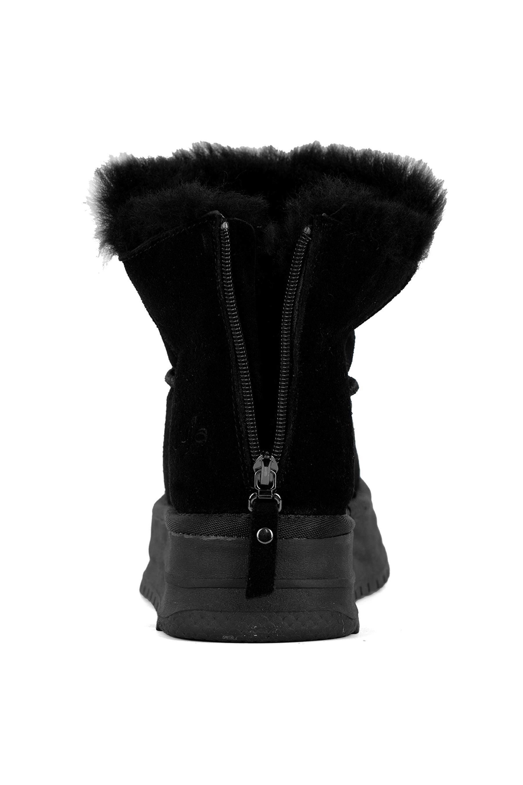 Guja 24K156-2 Kadın Düz Bot Siyah