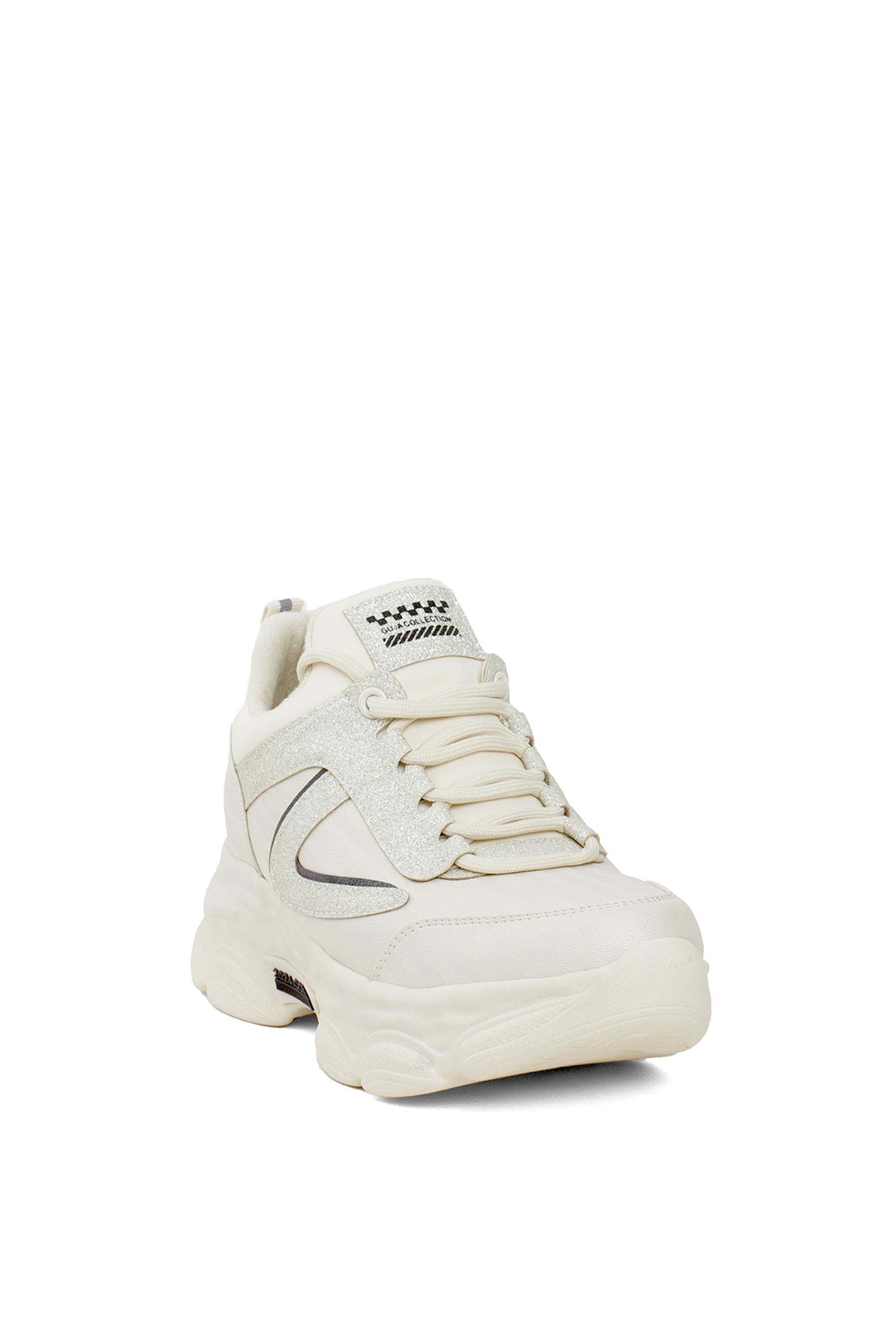 Guja 24K302 Kadın Dolgu Topuk Casual Ayakkabı Bej