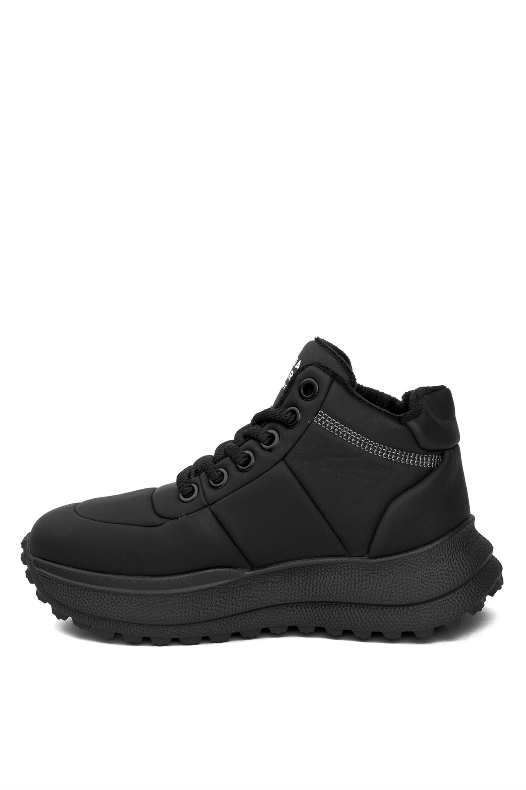Guja 24K3174 Kadın Kalın Taban Sneaker Ayakkabı Siyah