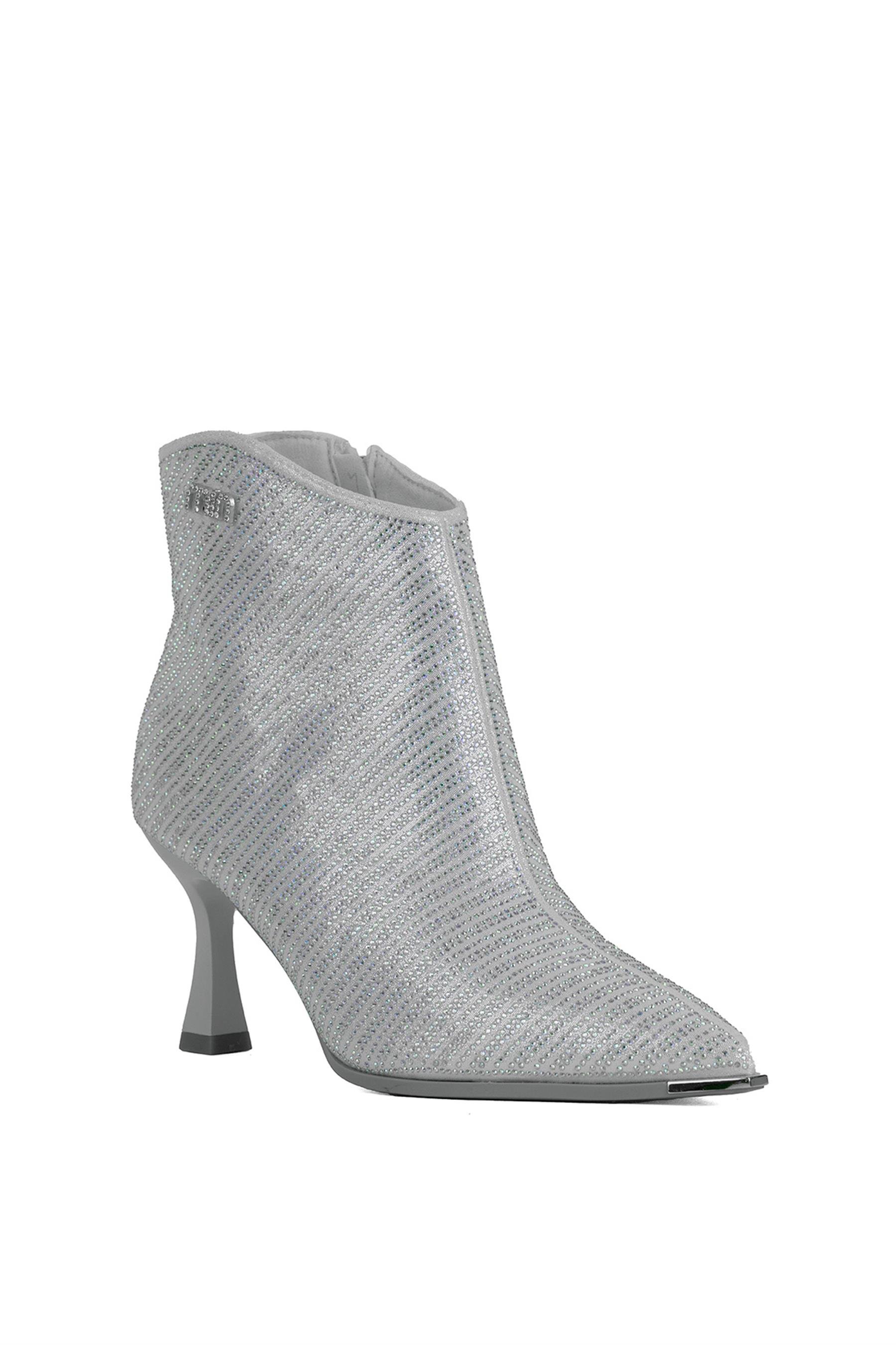 Guja 24K430-1 Kadın Abiye Ayakkabı Gümüş