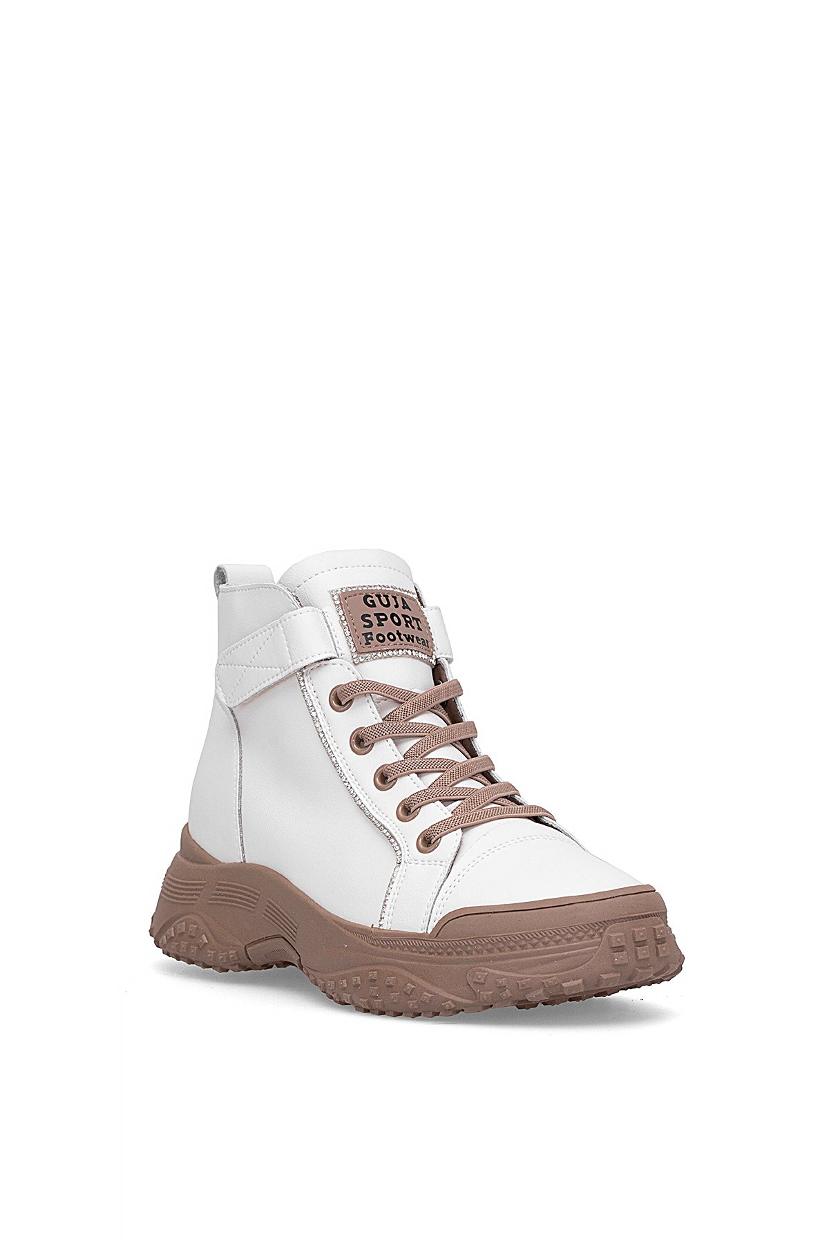 Guja 25K310-5 Kadın Hakiki Deri Outdoor Bot Bej