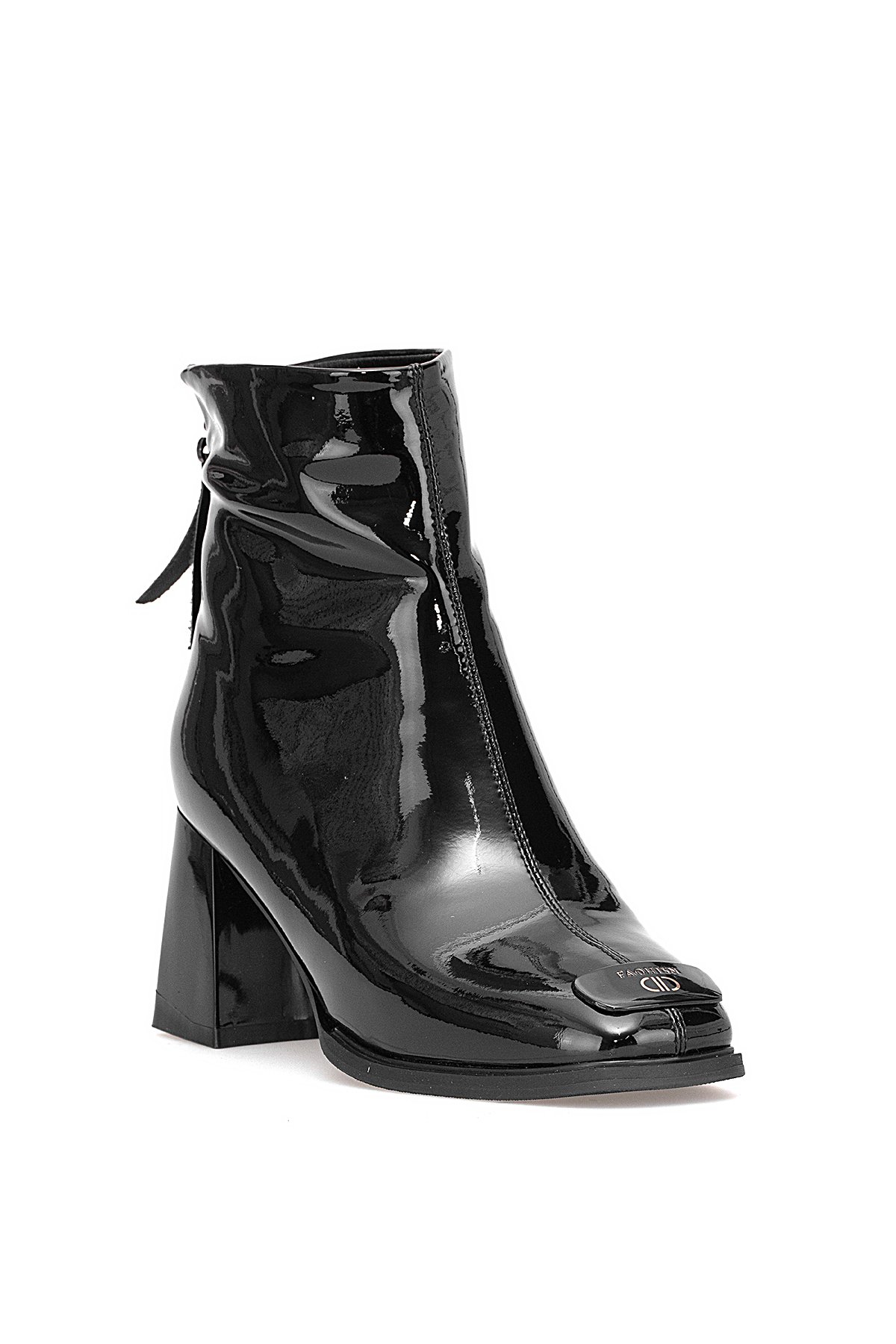 Guja 25K415-1 Kadın Hakiki Deri Topuklu Bot Siyah