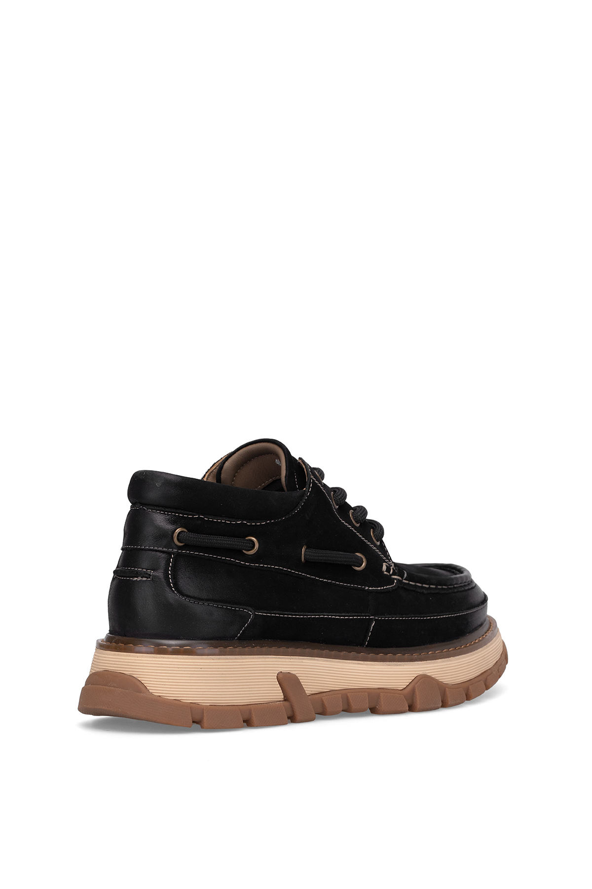 Guja 25K550 Erkek Hakiki Deri Klasik Sneaker Siyah