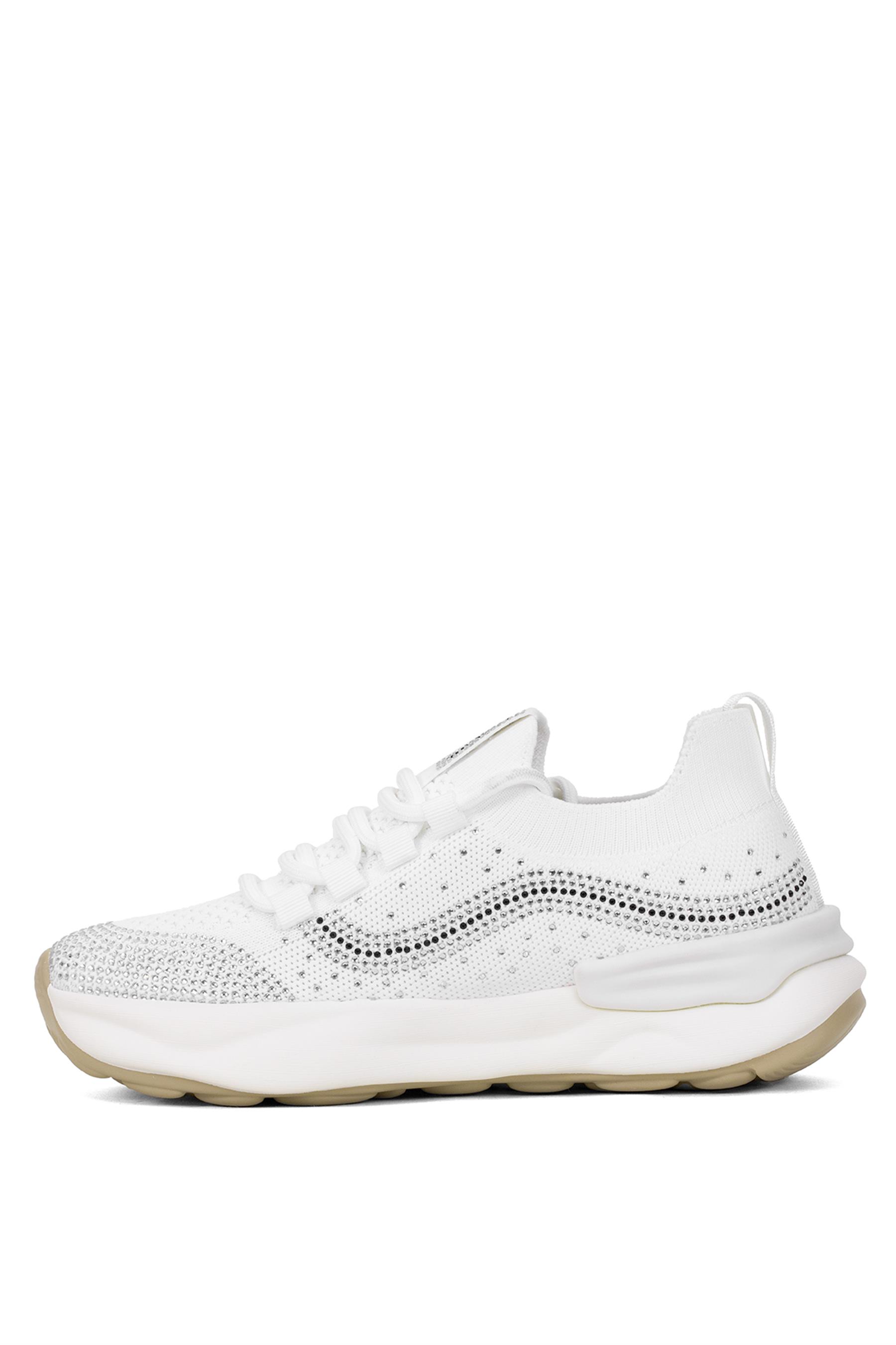 Guja 25Y310-4 Kadın Taşlı Yürüyüş Ayakkabısı Beyaz