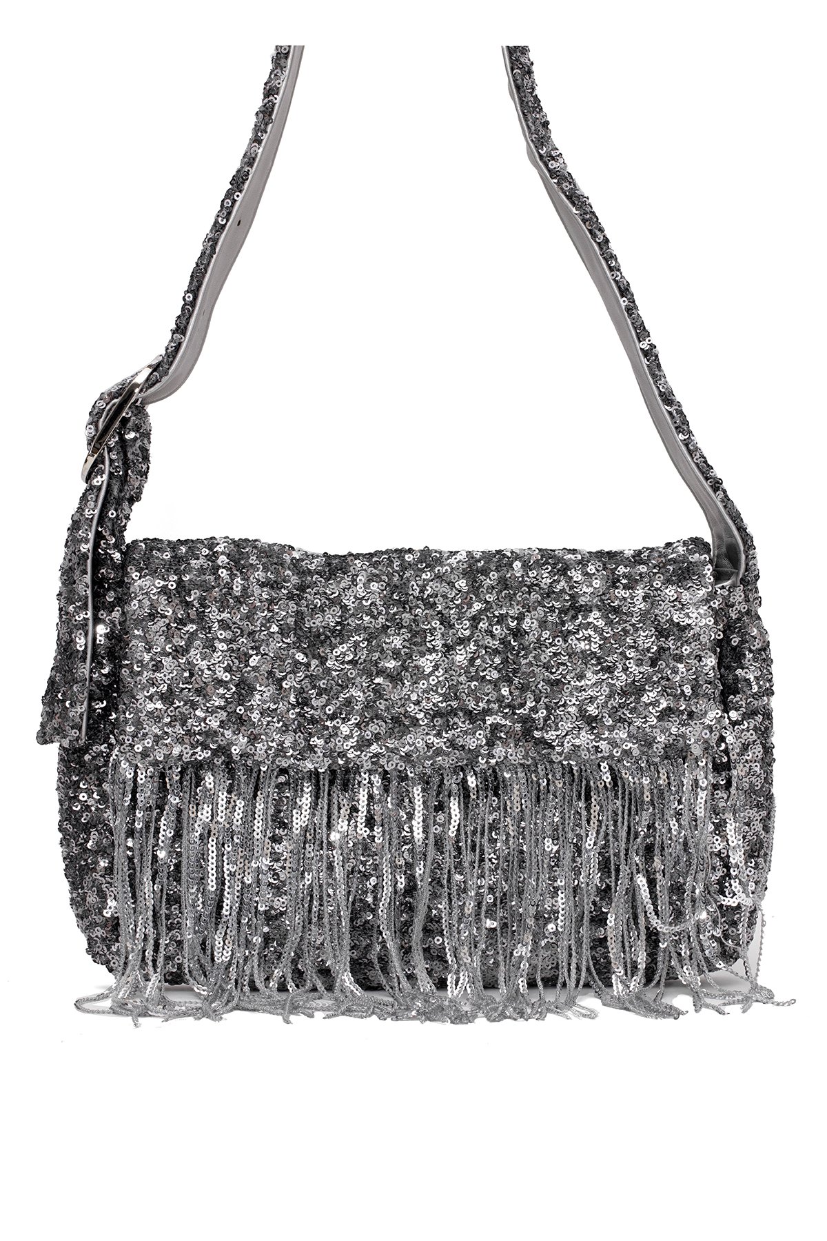 Guja 25YG172 Kadın Omuz Çantası Gri