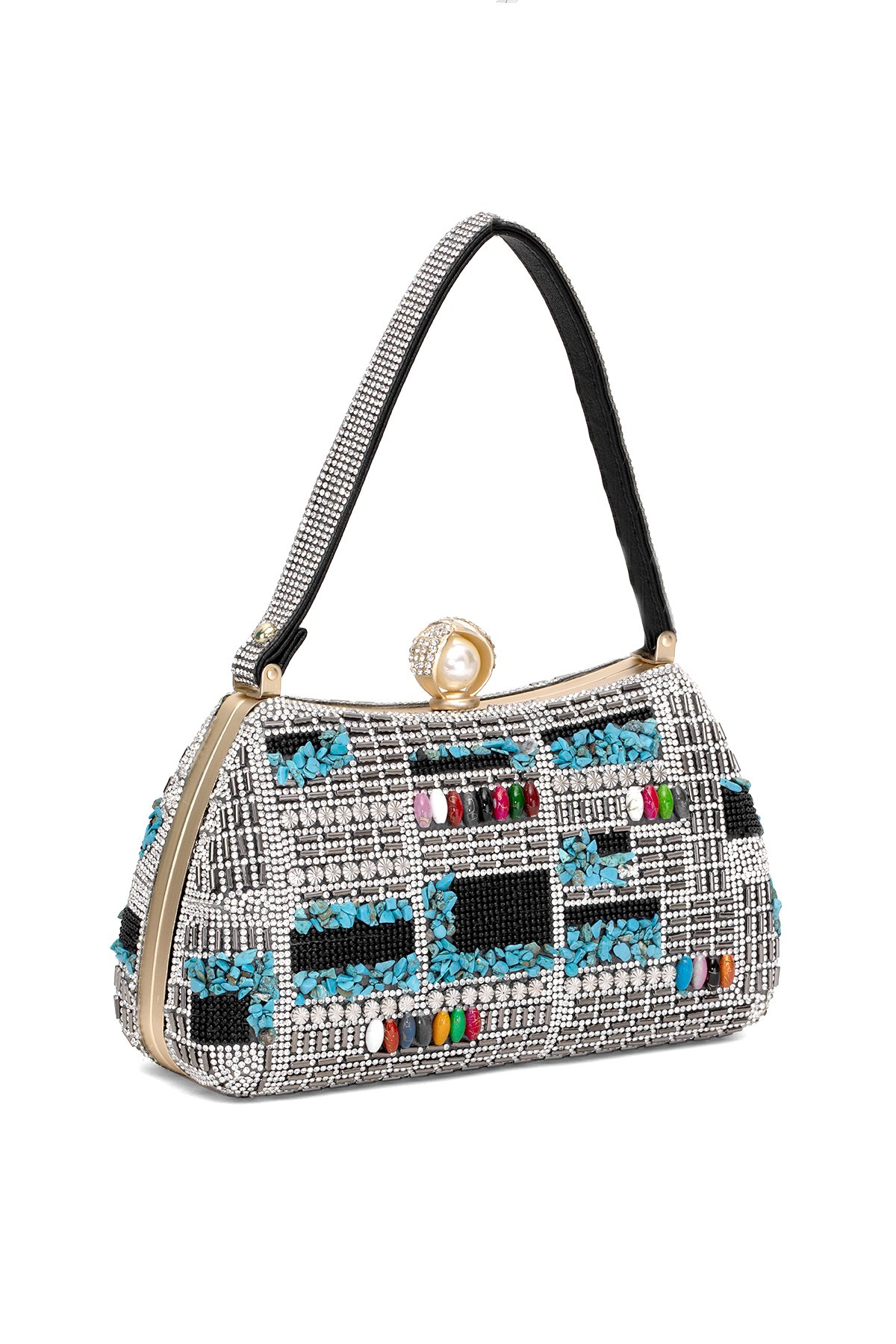 Guja 25YG456 Kadın El Çantası Siyah