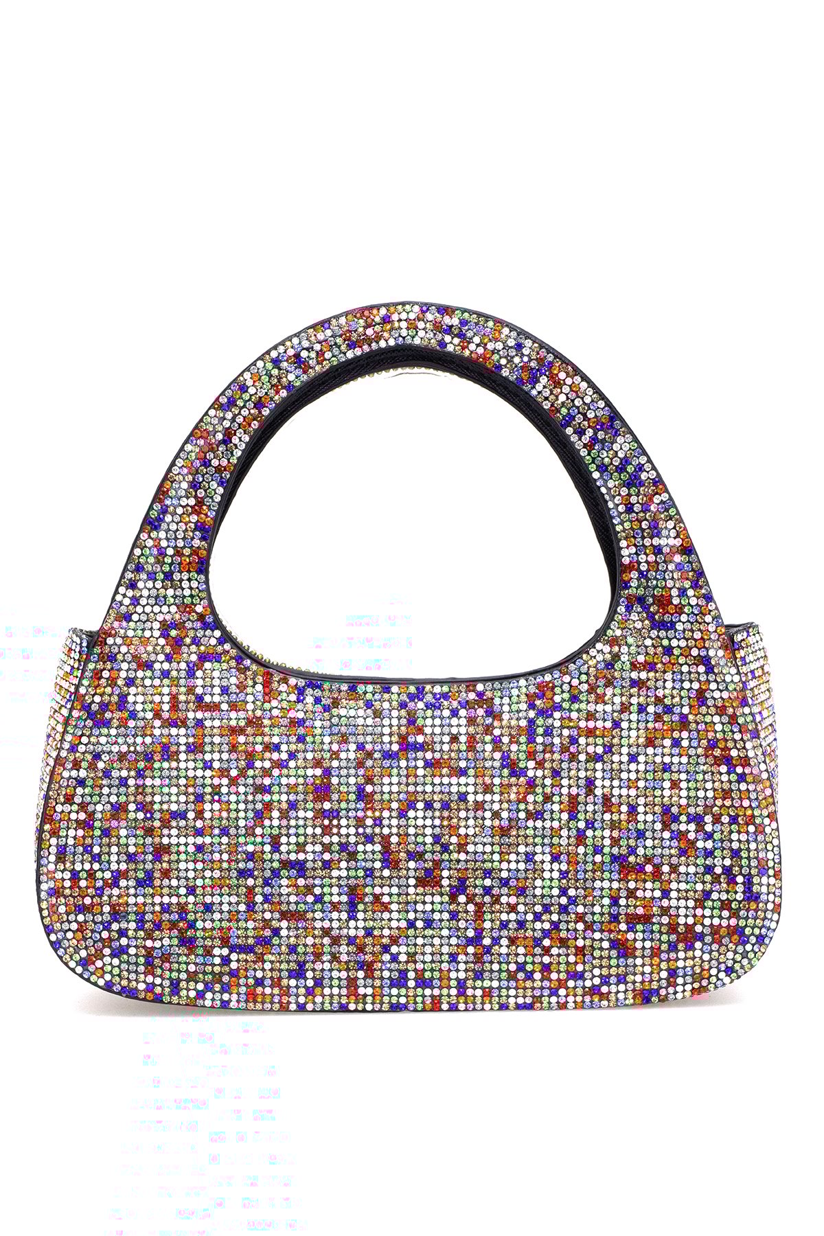 Guja 25YG586 Kadın Taşlı El Çantası Çok Renkli