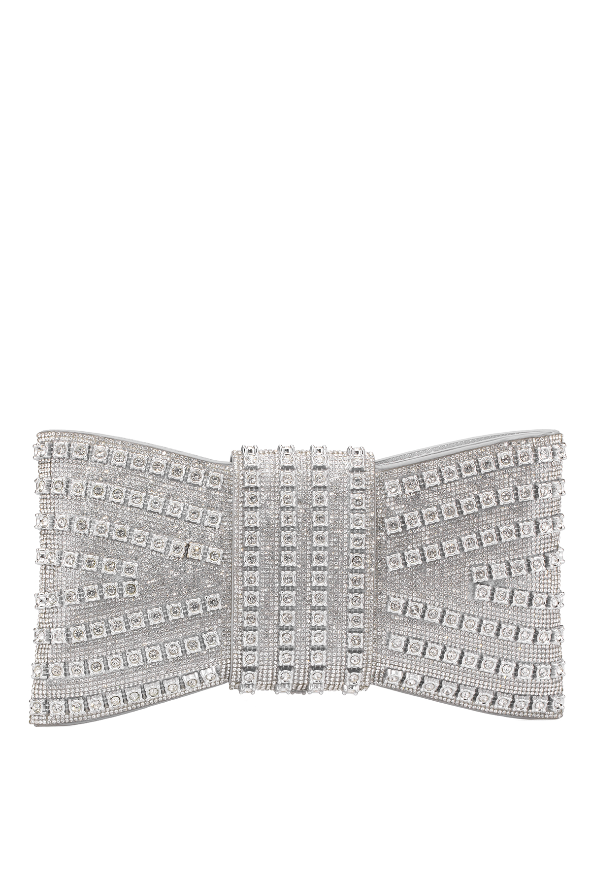 Guja 25YG591 Kadın Taşlı Prtföy Çanta Gümüş