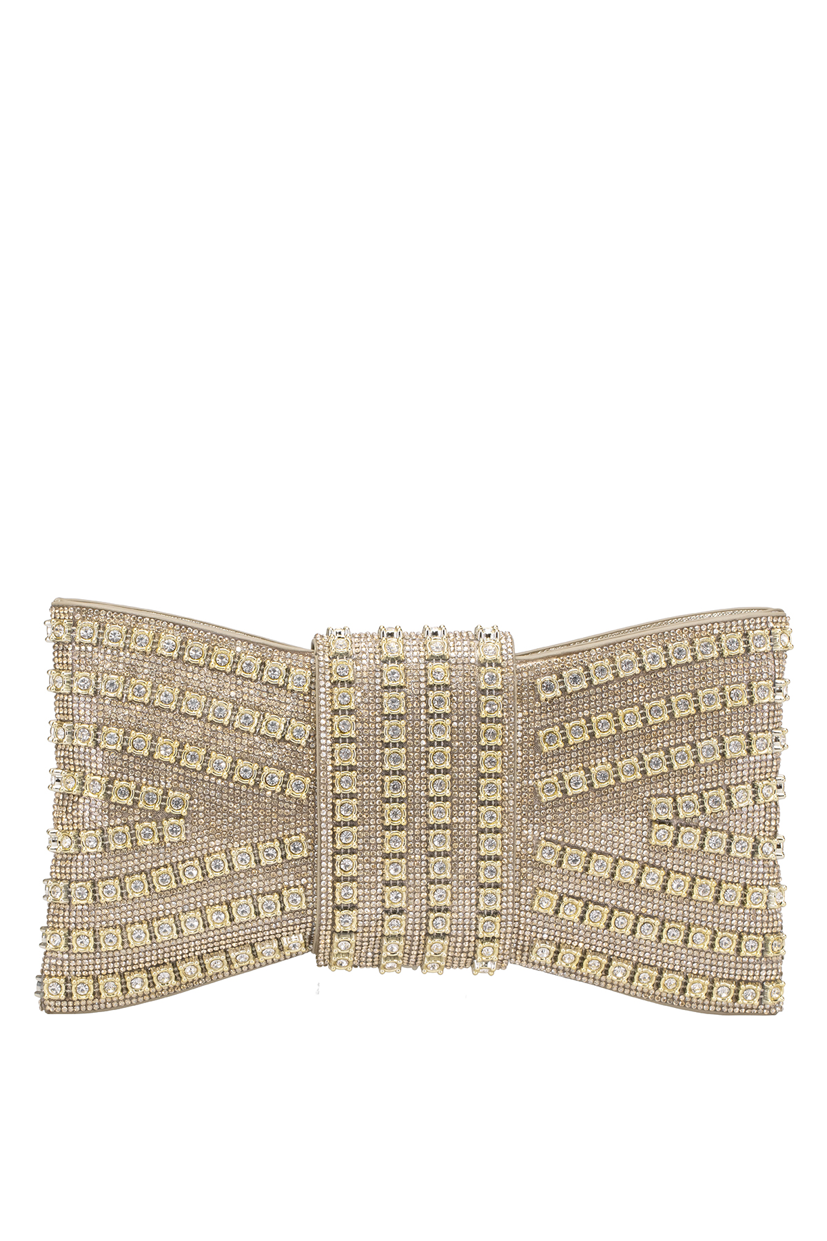 Guja 25YG591 Kadın Taşlı Prtföy Çanta Altın