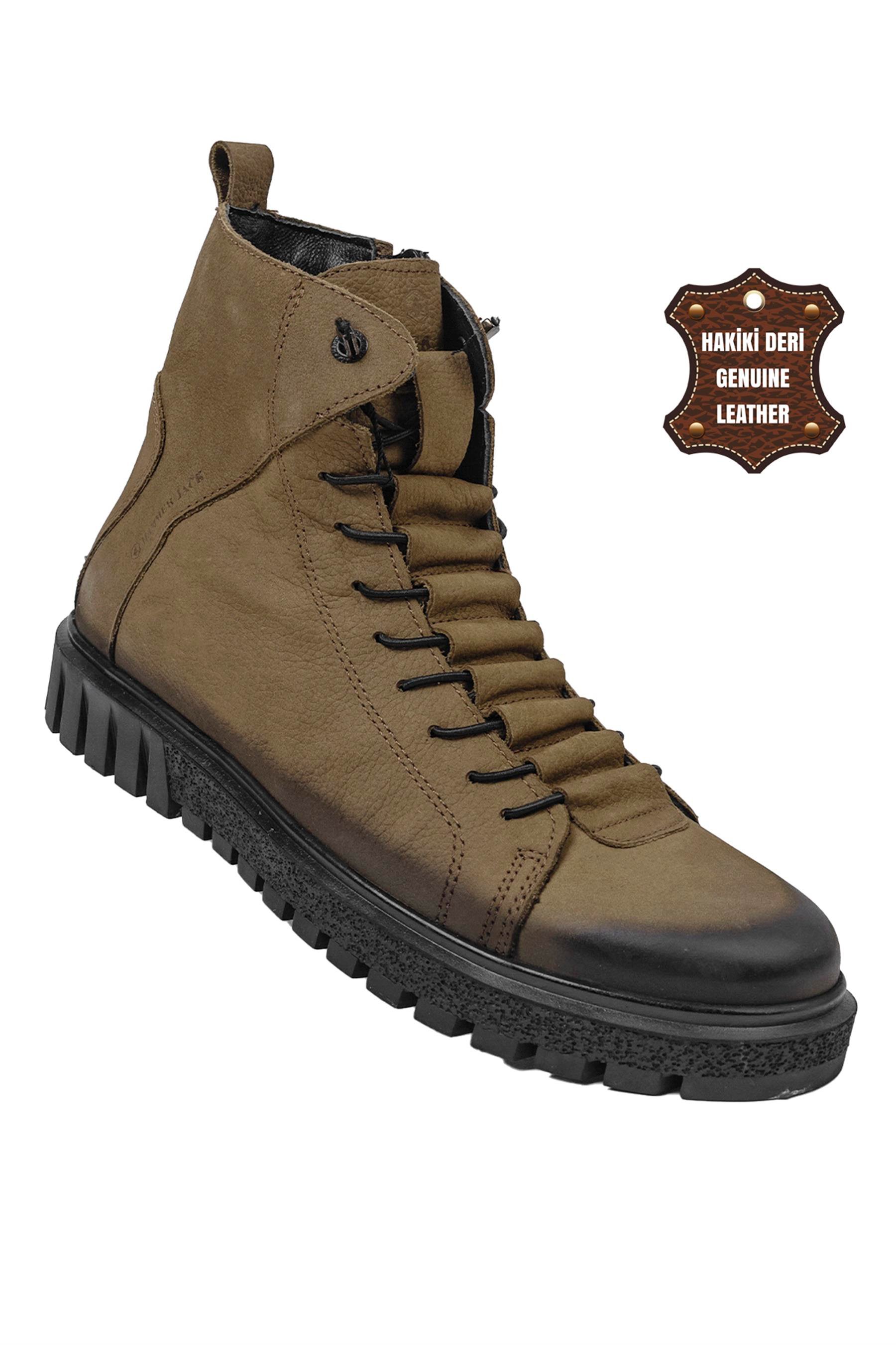 Hammerjack 102 17945-M Erkek Düz Bot Haki