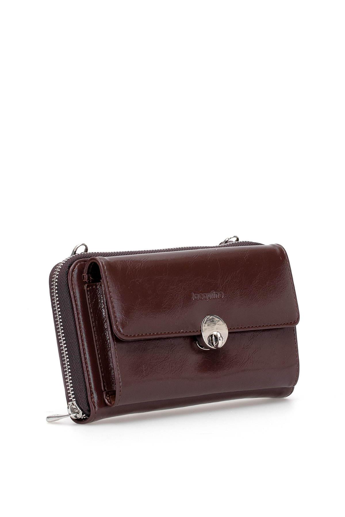 Jacquline CLIM598C Kadın El Çantası Kahverengi