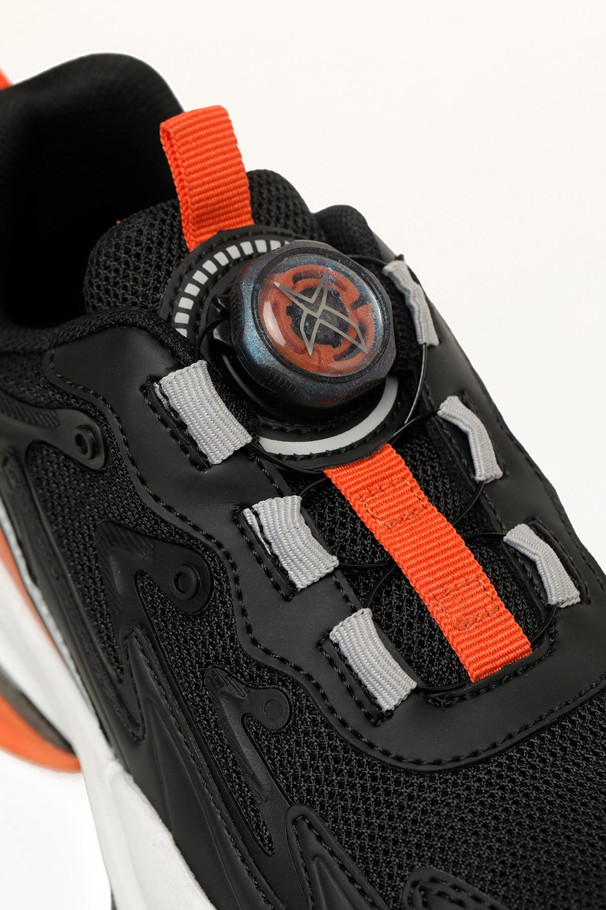 Kinetix 102120426 6P Bergon TX J F 6FX Filet Erkek Çocuk Yürüyüş Ayakkabısı Siyah - Turuncu