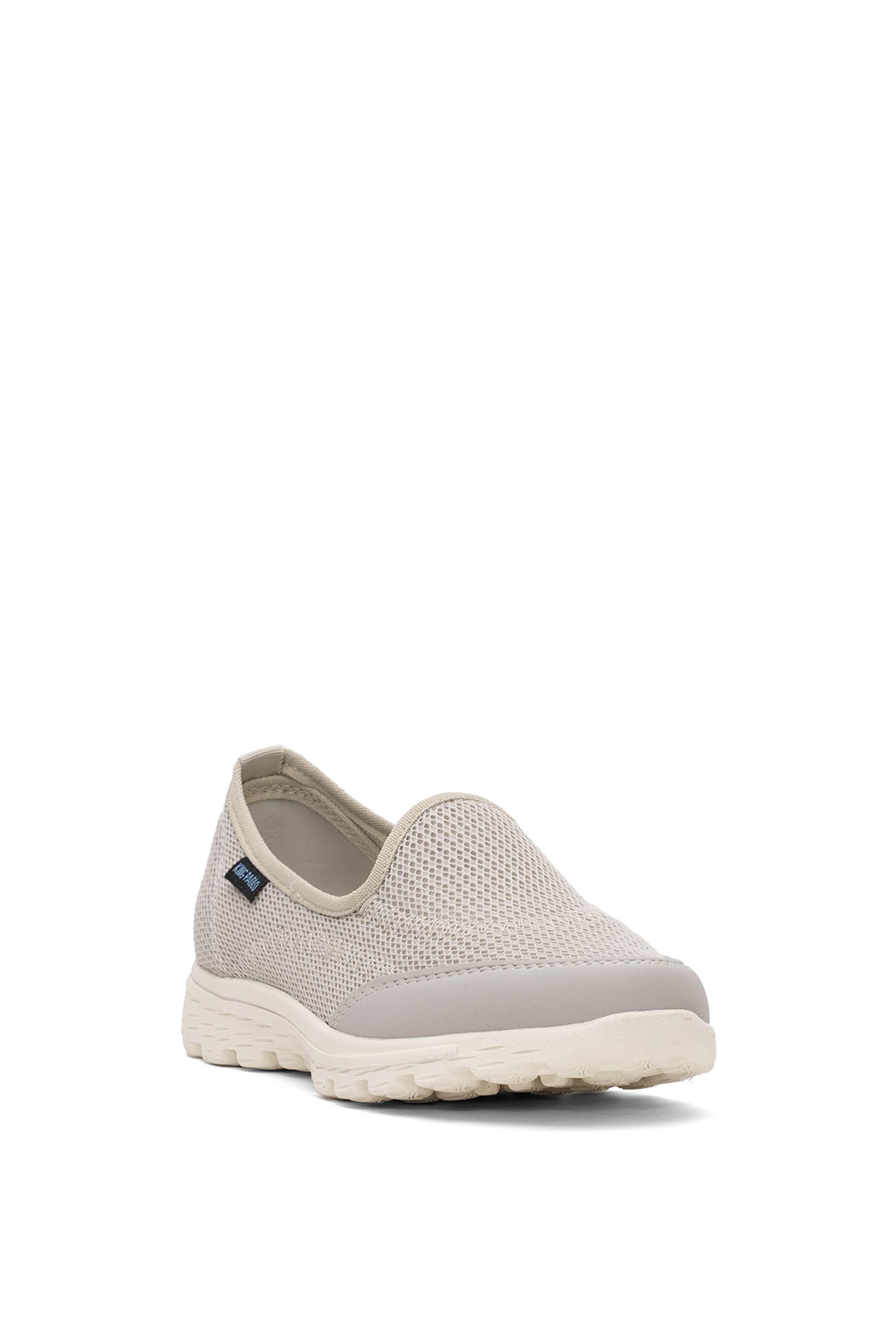 King Paolo M5889 Krakers Kadın Casual Ayakkabı Bej