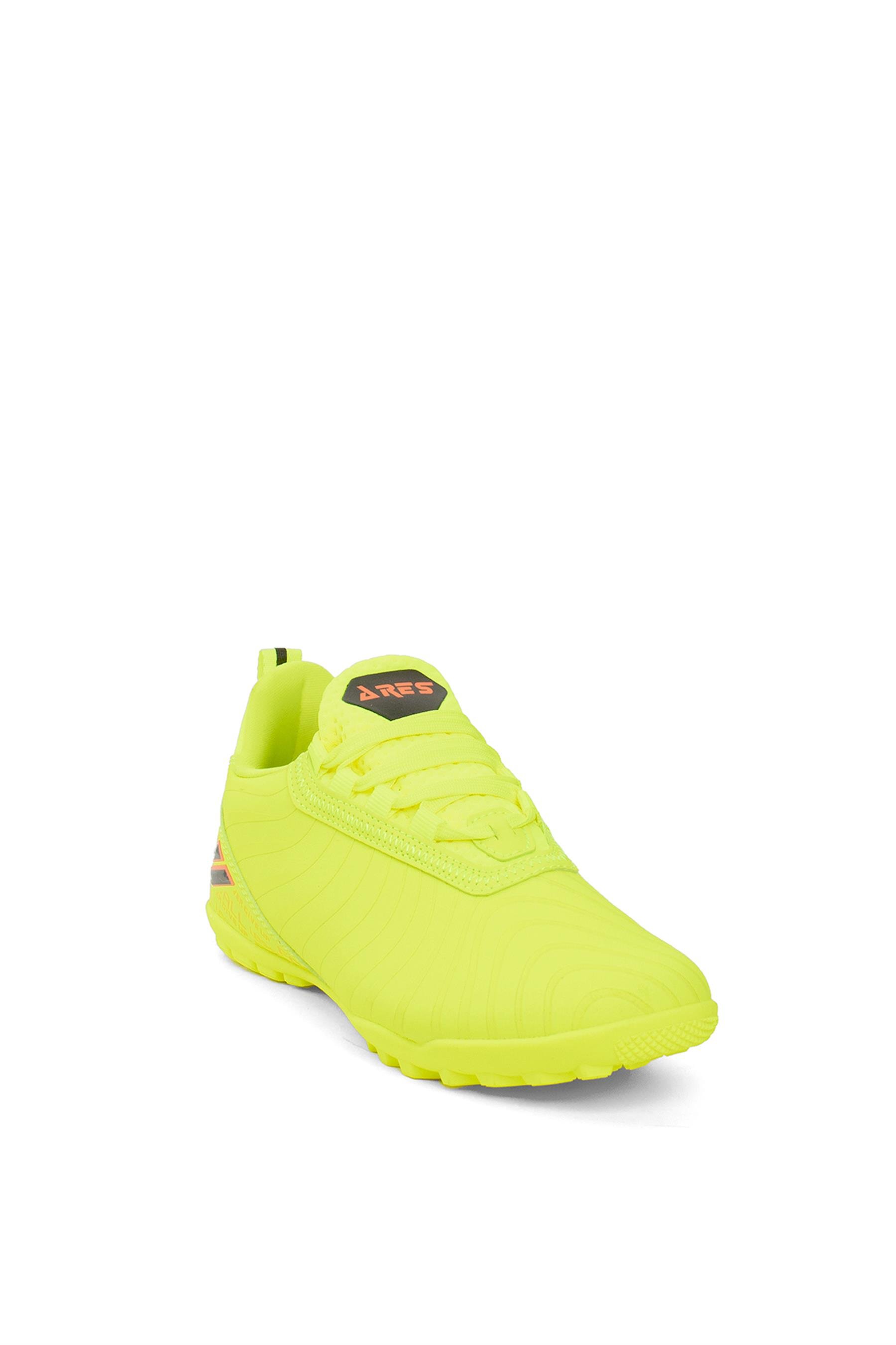 Lescon 24NAE0ARARSG Ares 4 Garson Halı Saha Ayakkabısı Fosfor Yeşil