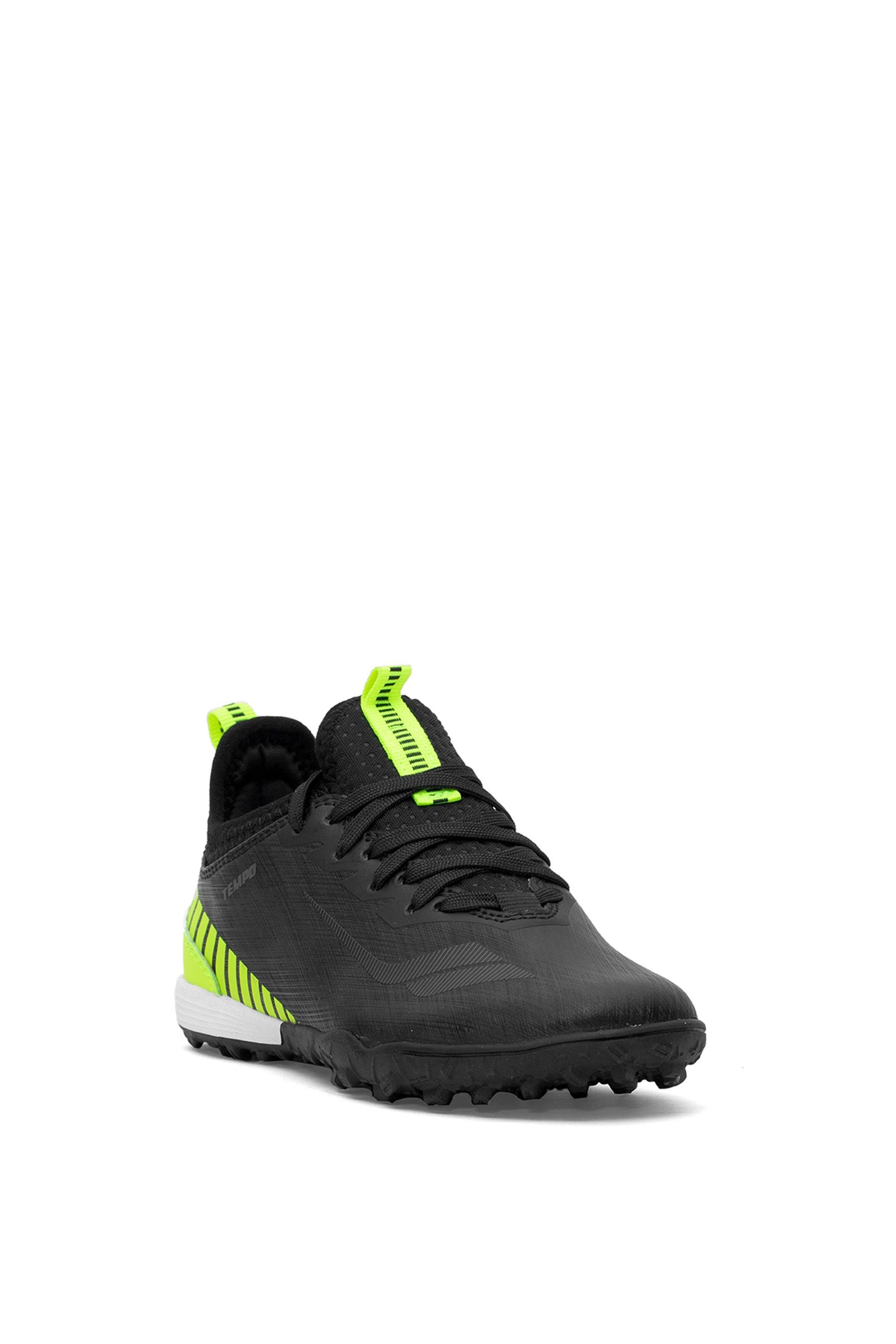 Lescon 25YBAC0TETEMF Tempo 3 Filet Erkek Çocuk Halı Saha Ayakkabısı Siyah