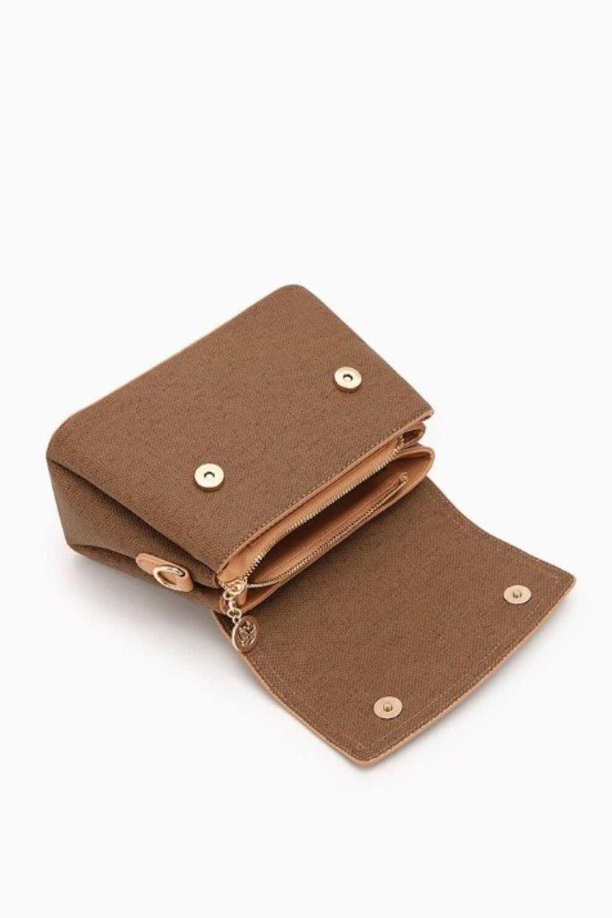 Levidor 930064 Kadın El Çantası Kahverengi