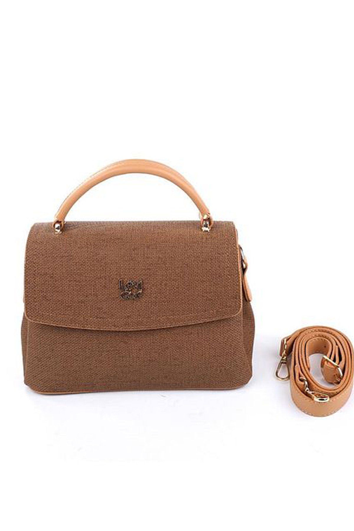 Levidor 930064 Kadın El Çantası Kahverengi