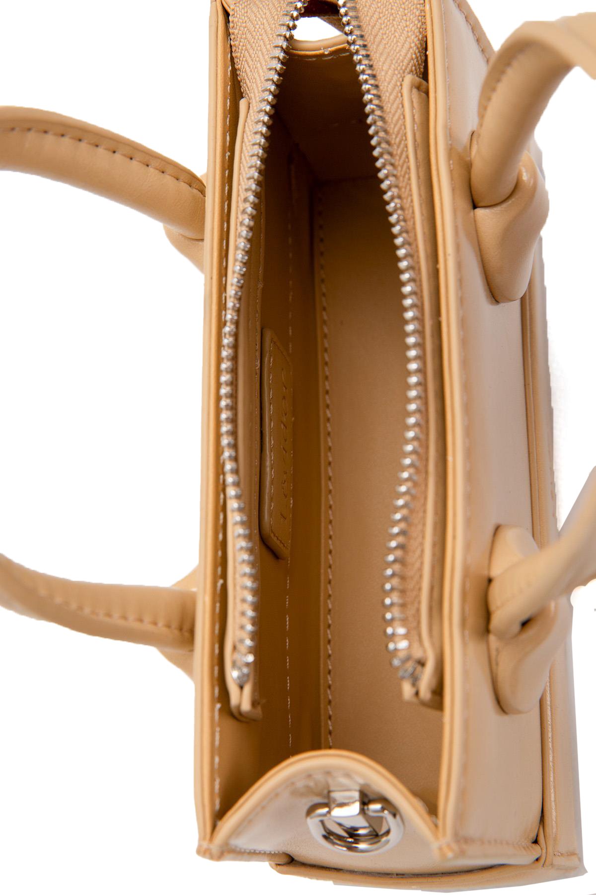 Levidor 930397 Ayarlanabilir Kilit Detaylı Kadın El Çantası Sarı