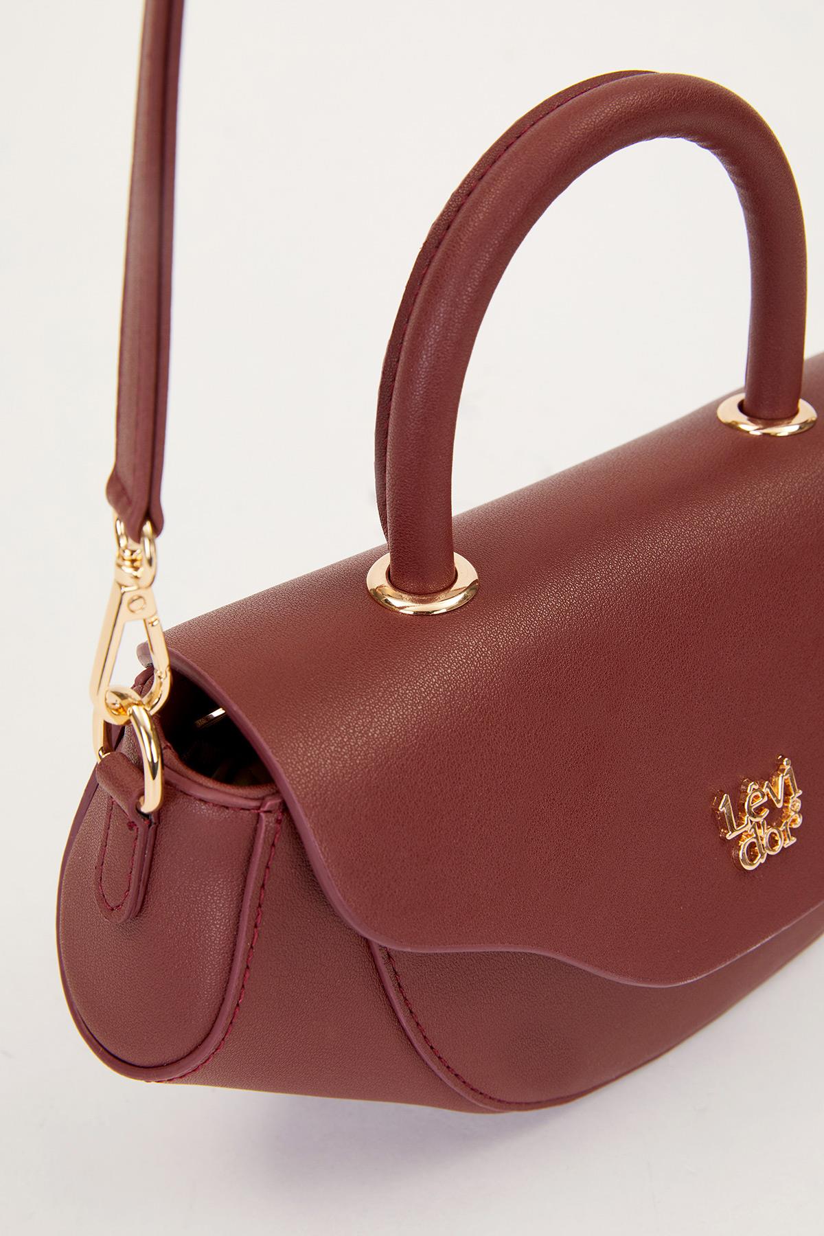 Levidor 930493 Kadın El Çantası Bordo