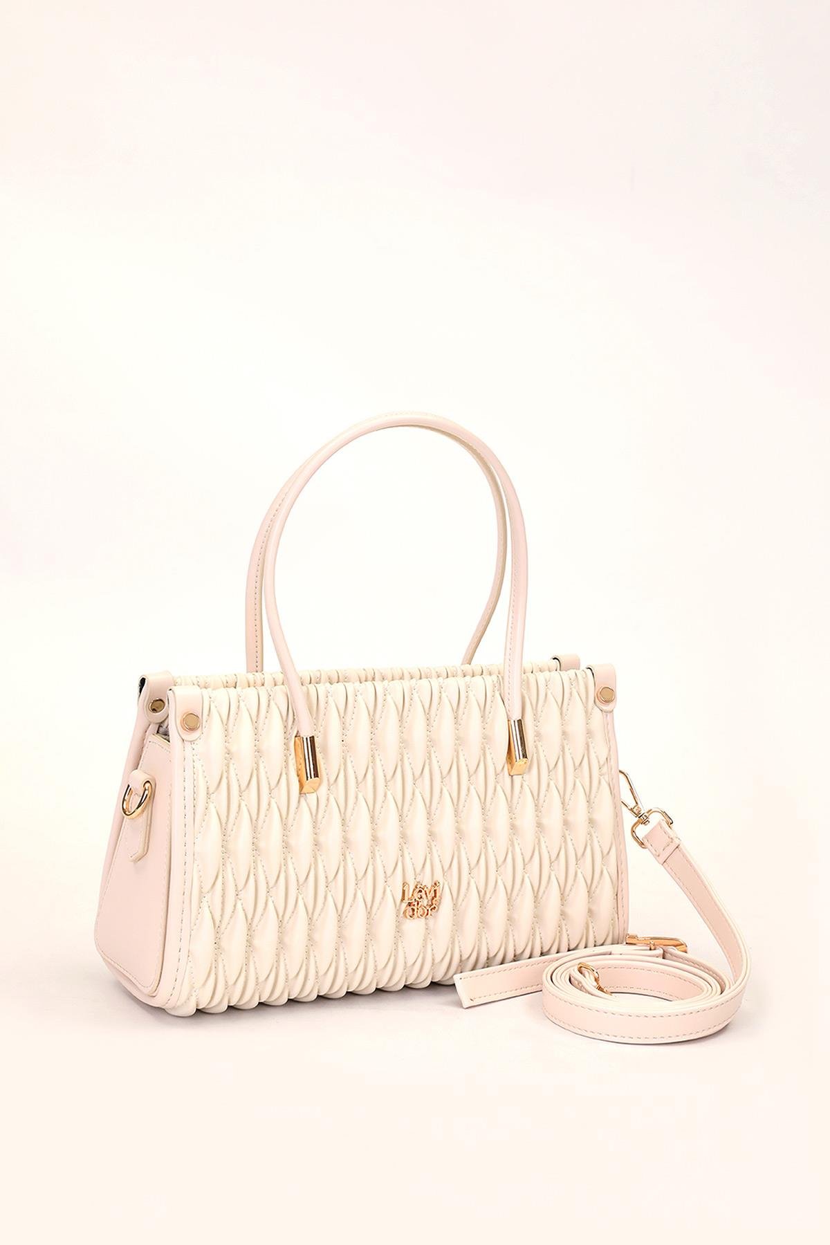 Levidor 930515 Kadın Kol Çantası Krem