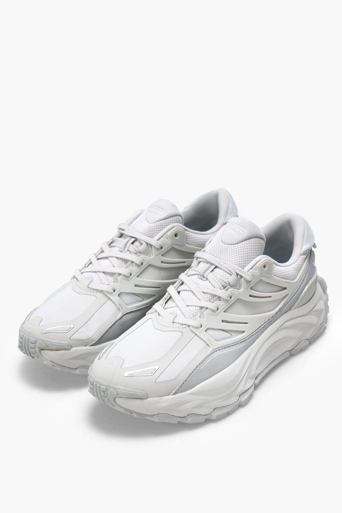 Lufian 112230202 Edwin Erkek Hakiki Deri Klasik Sneaker Gri