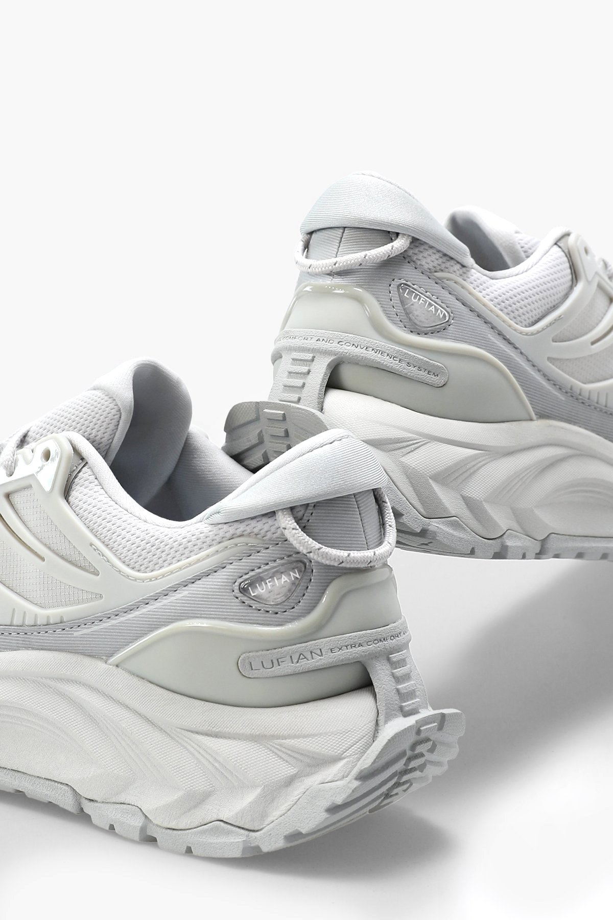 Lufian 112230202 Edwin Erkek Hakiki Deri Klasik Sneaker Gri