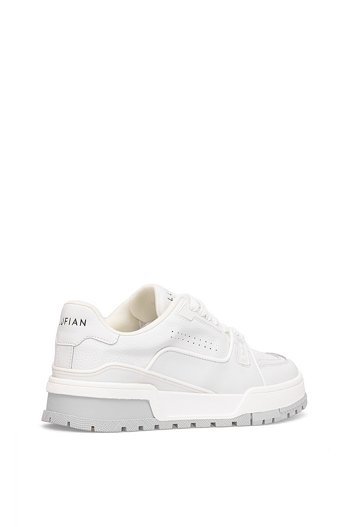 Lufian 112230250 Albert 25K Erkek Hakiki Deri Klasik Sneaker Beyaz