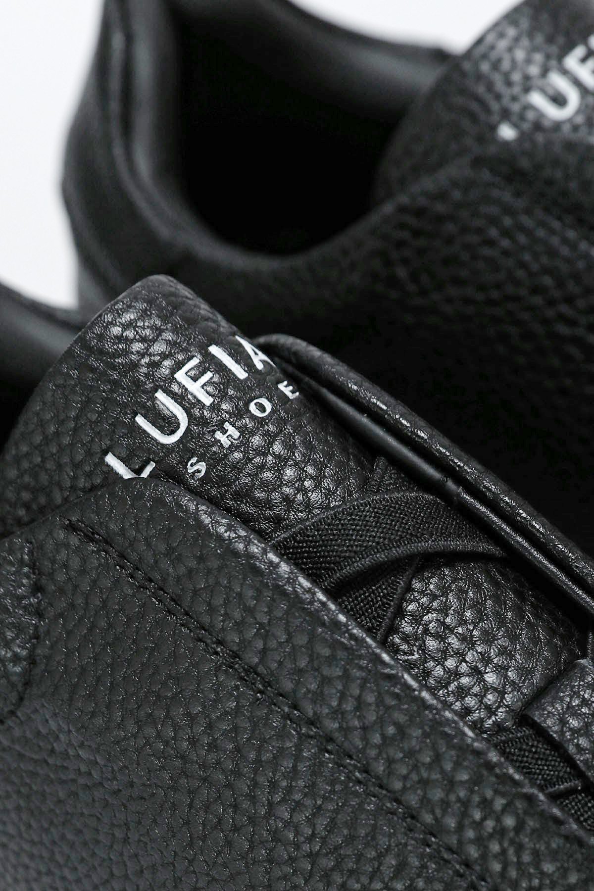 Lufian 112230256 Dante Erkek Hakiki Deri Klasik Sneaker Siyah