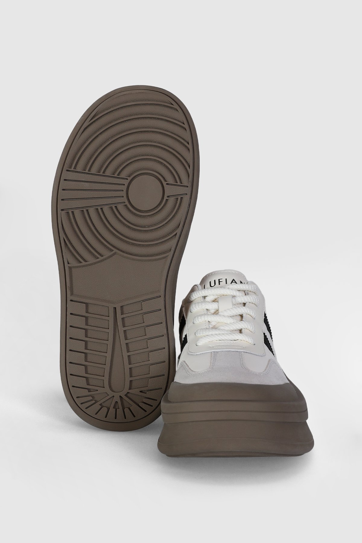 Lufian 121230019 Christina 25K Kadın Hakiki Deri Klasik Sneaker Beyaz