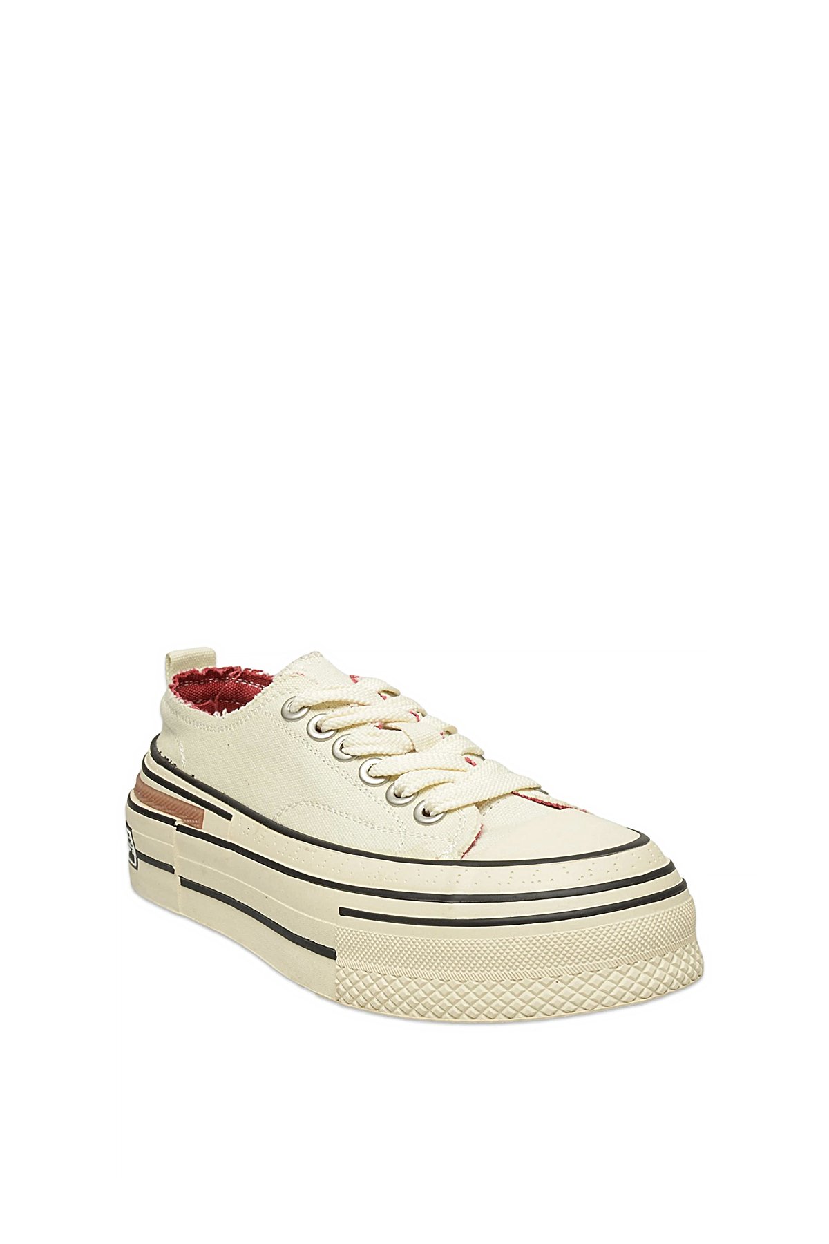 Lufian 121230039 Elena 25K Kadın Hakiki Deri Klasik Sneaker Beyaz