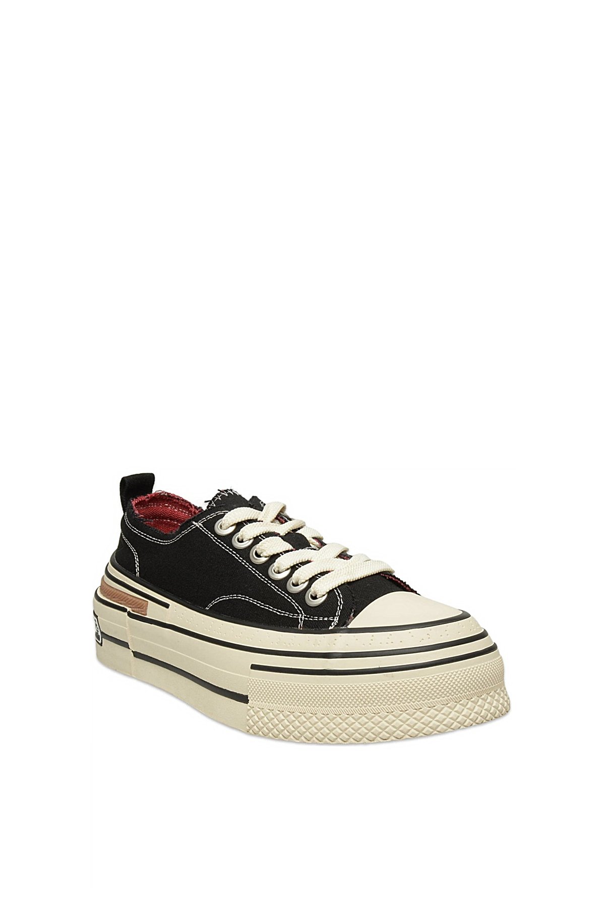 Lufian 121230039 Elena 25K Kadın Hakiki Deri Klasik Sneaker Siyah