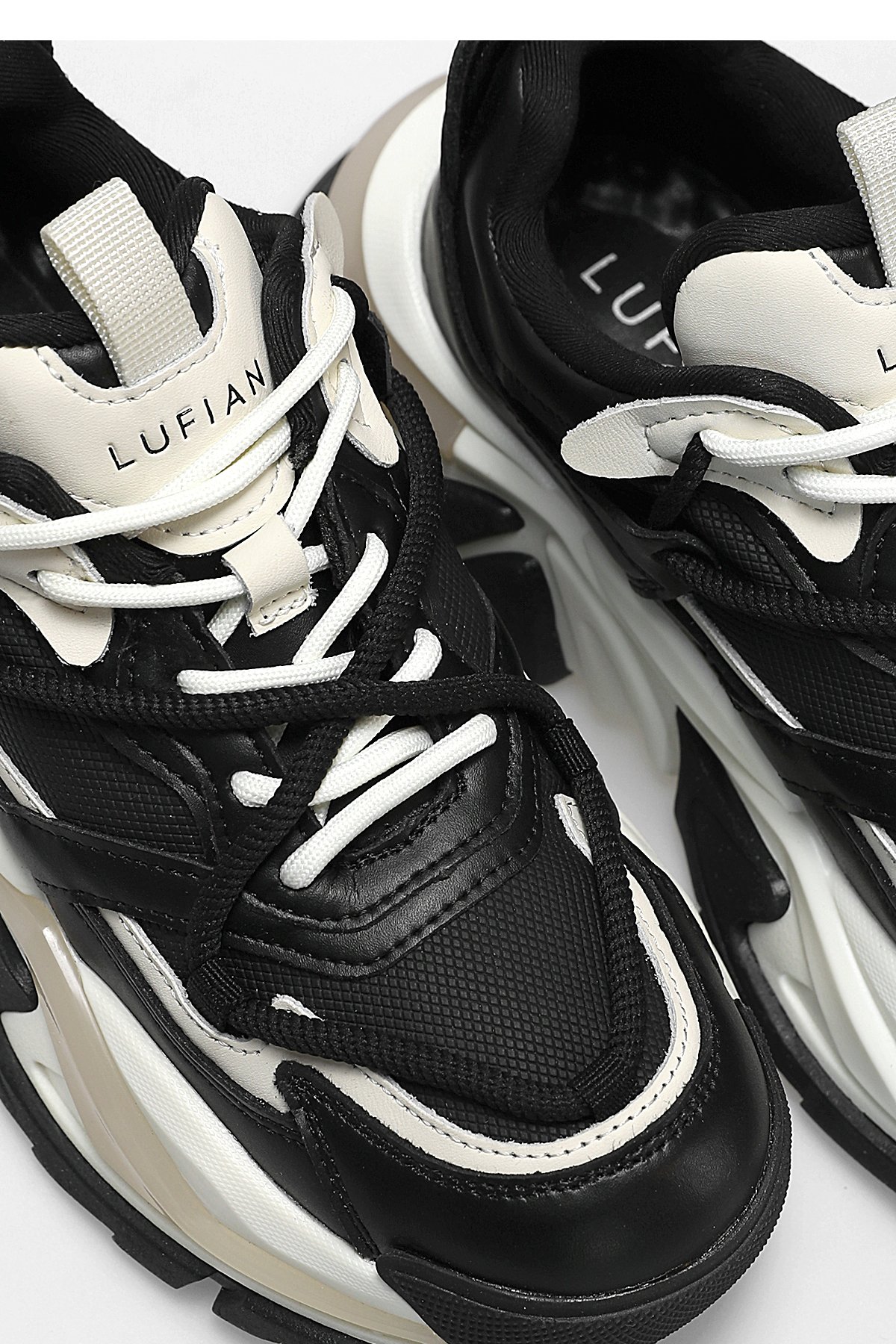 Lufian 122230015 Kate 25K Kadın Hakiki Deri Klasik Sneaker Siyah